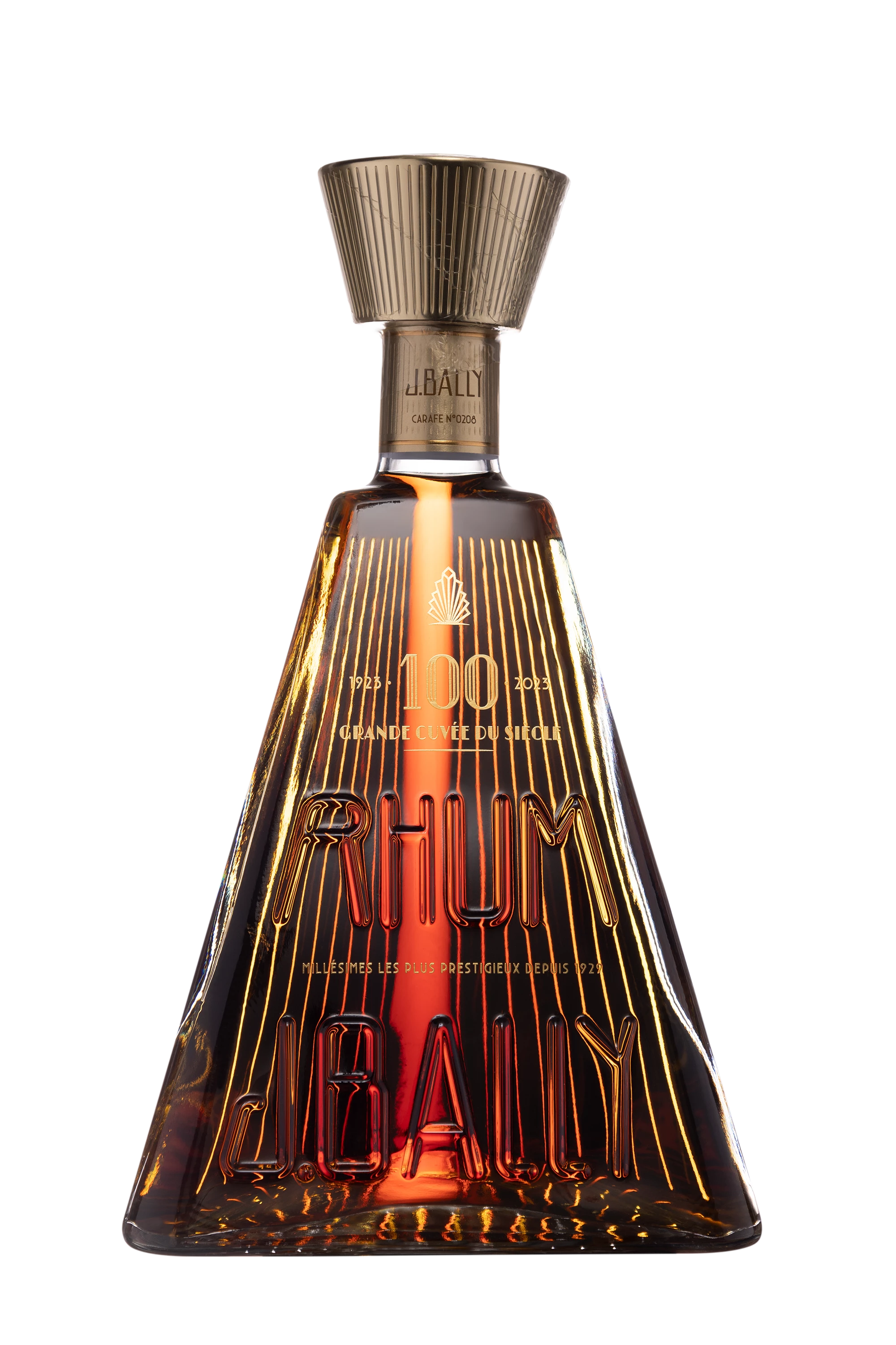 J. Bally - Rhum Vieux Agricole de Martinique "100 Ans - Grande Cuvée du Siècle" Brun NV 43° Giftbox, 70cl