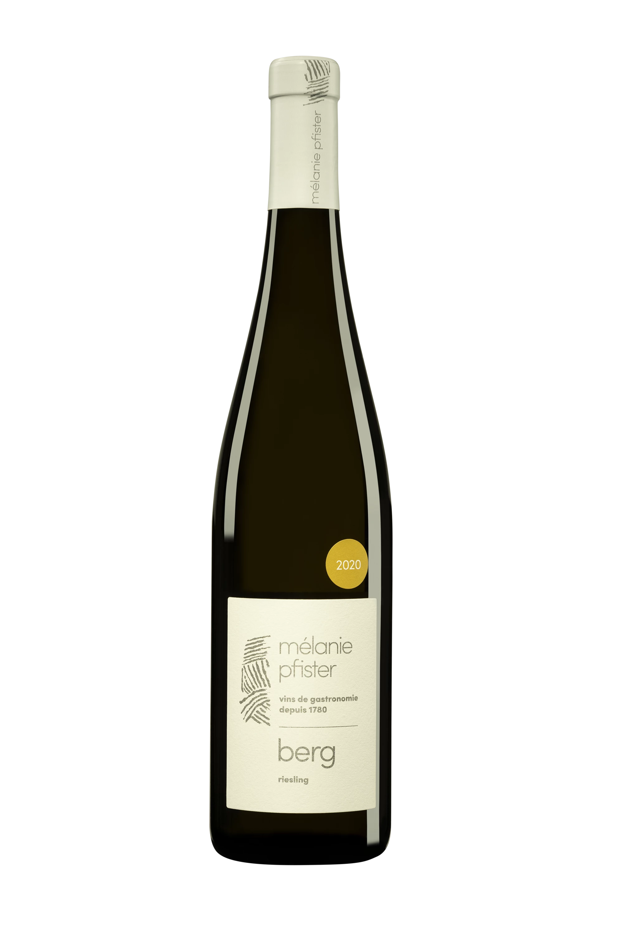 Domaine Melanie Pfister - Alsace Riesling "Berg" Blanc 2020 13°, 75cl