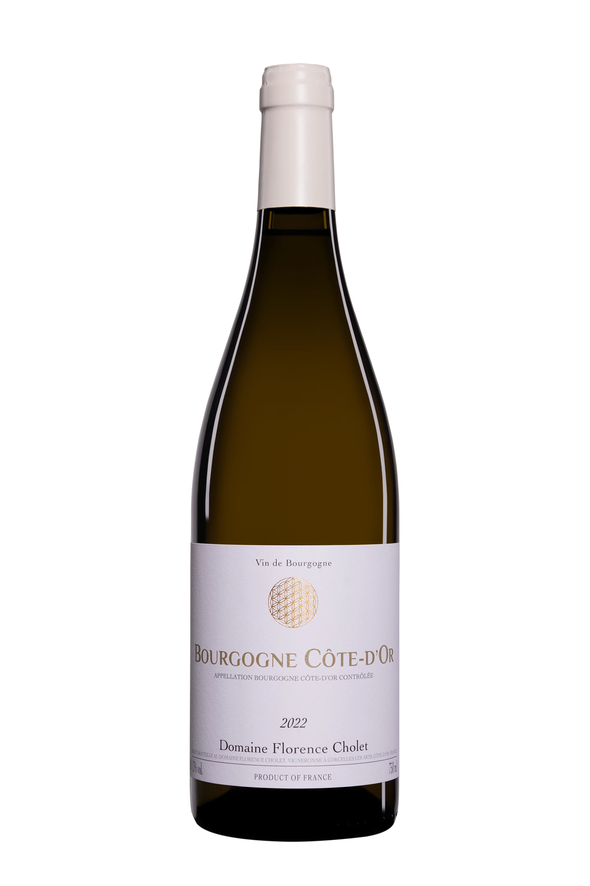 Domaine Florence Cholet - Bourgogne Côte d'Or "Chardonnay" Blanc 2022 13°, 75cl
