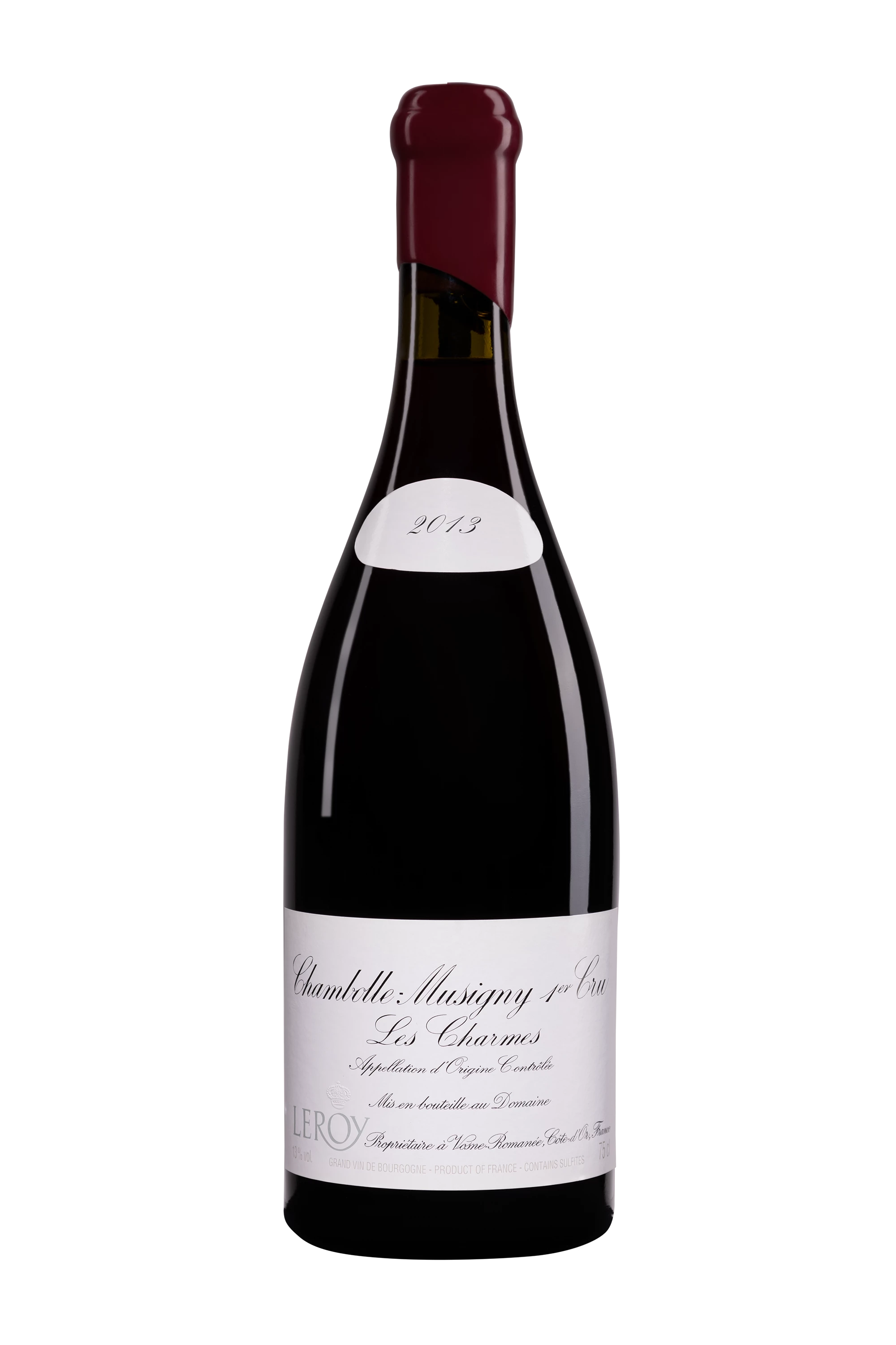 Domaine Leroy - Chambolle-Musigny 1er Cru "Les Charmes" Rouge 2013, 75cl