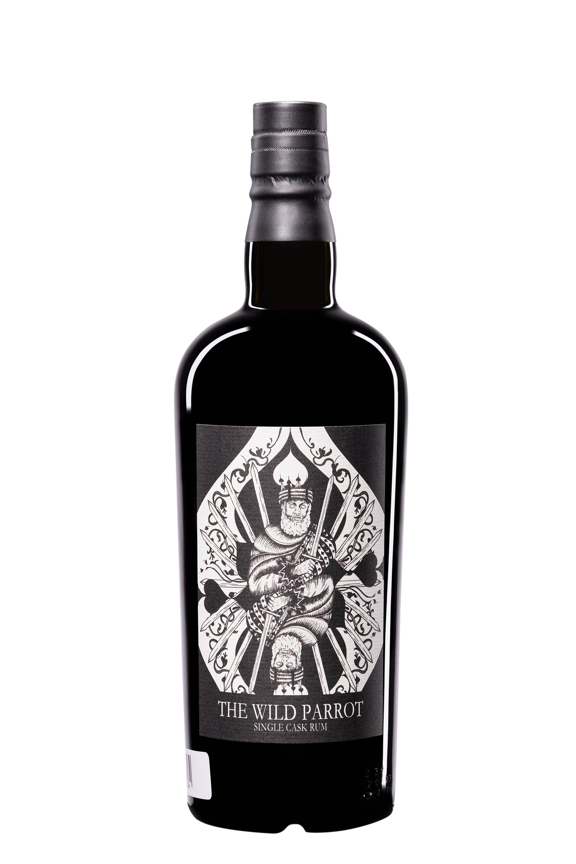 The Wild Parrot - Molasses Jamaican Rhum "18 Ans Long Pond - Blackjack" Brun 2005 64.2° Giftbox, 70cl