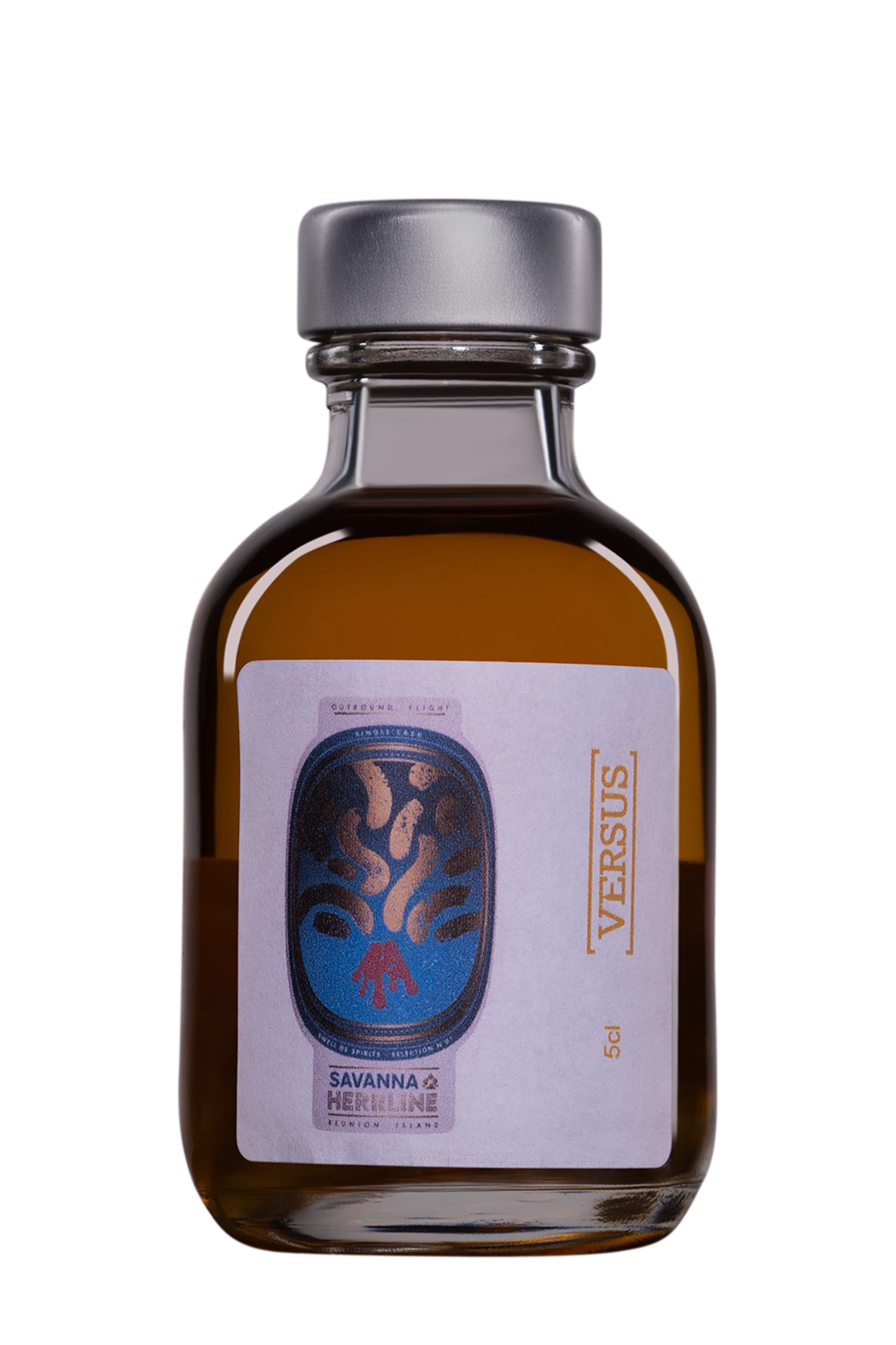 Savanna - Rhum de Mélasse de la Réunion "Sample Herrline N°1" Brun 2009 60.8°, 5cl