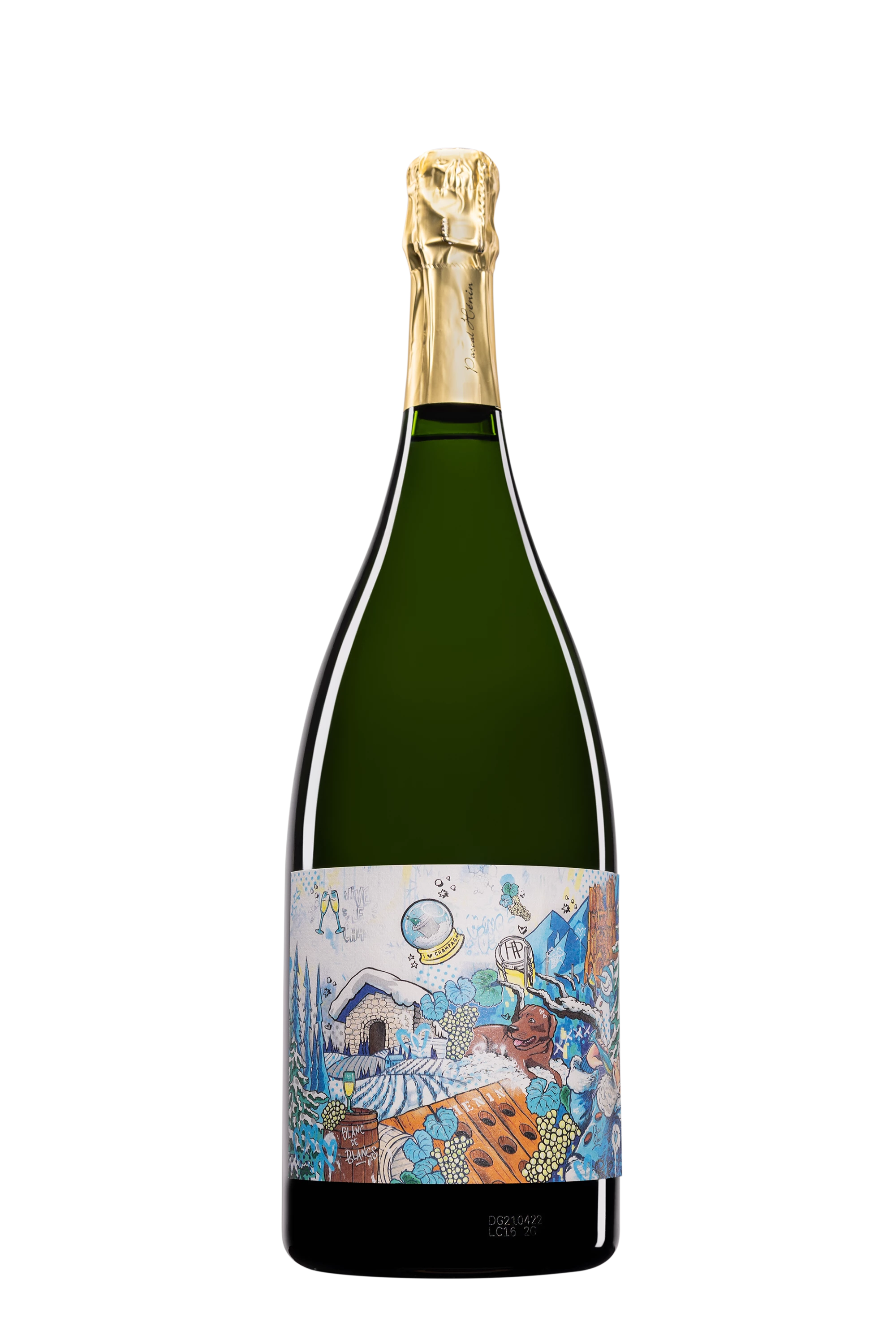 Domaine Pascal Hénin - Champagne Extra-Brut Millésimé "Blanc Comme Neige" Blanc 2017 12°, 150cl