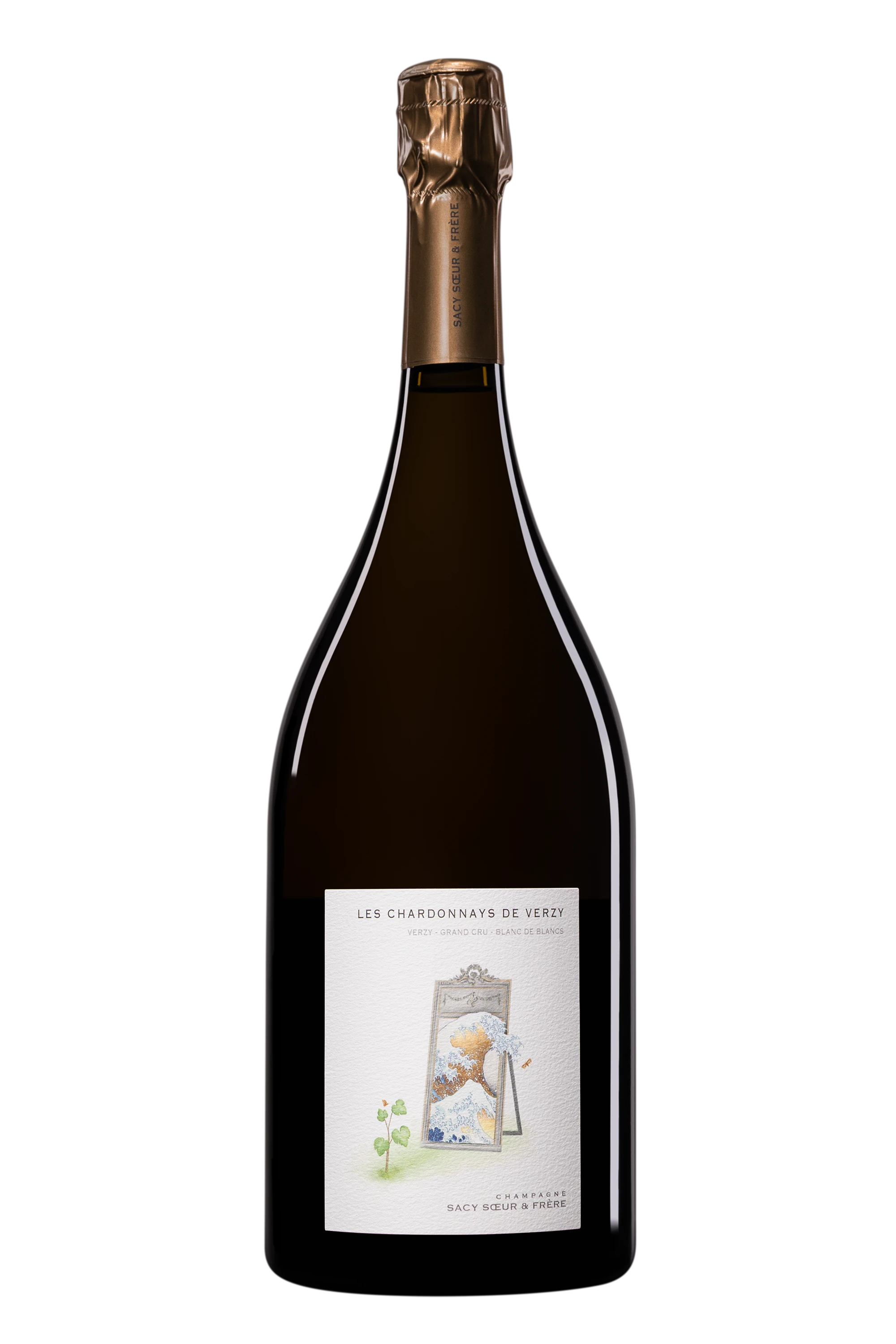 Domaine Sacy Soeur & Frère - Champagne Extra-Brut Grand Cru Blanc de Blancs "Les Chardonnays de Verzy" Blanc Vendange 2023 Dégorgement 22 Apr. 2026 12°, 150cl