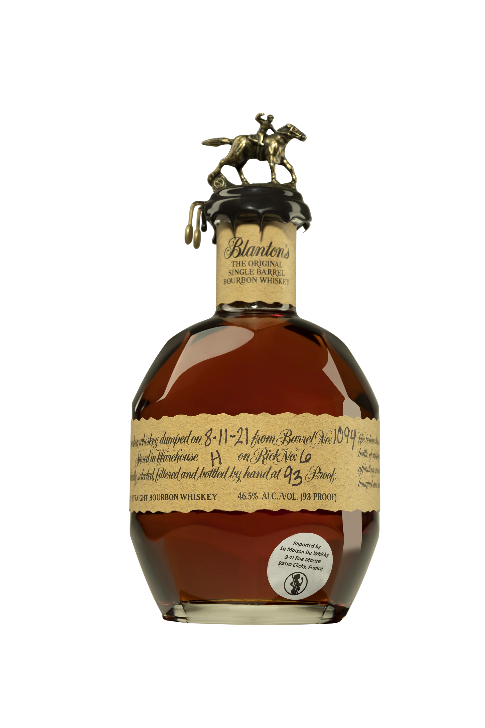 Buffalo Trace - Kentucky Bourbon "Blanton's - Original" Brun NV 46.5°, 70cl