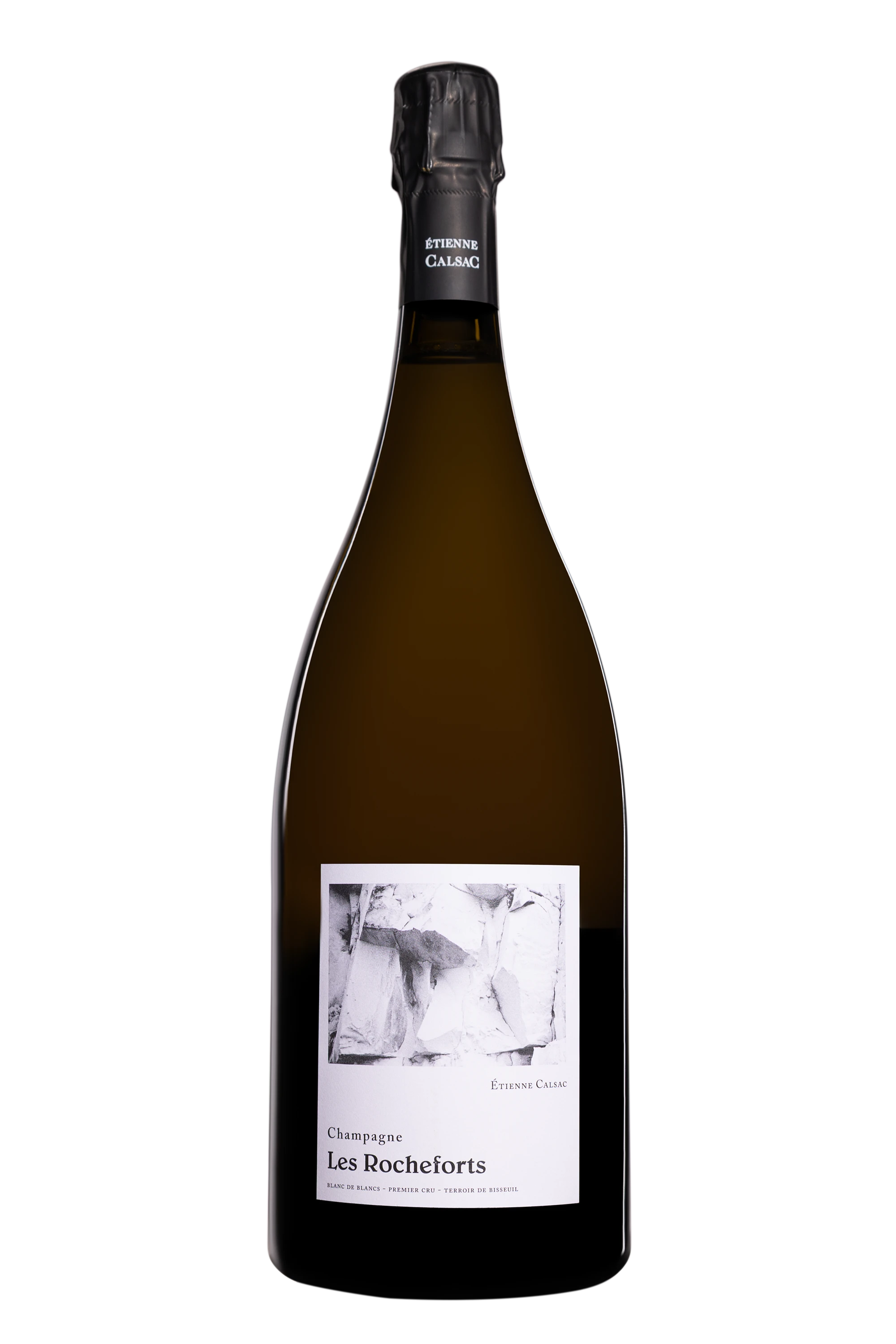 Domaine Etienne Calsac - Champagne Extra-Brut 1er Cru Blanc de Blancs "Les Rocheforts" Blanc NV Dégorgement 11.2025, 150cl