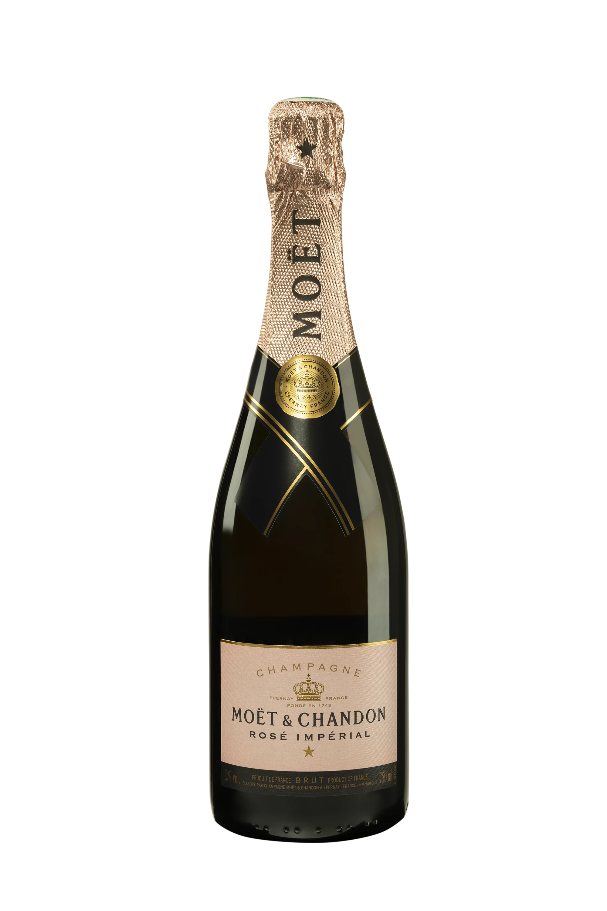 Maison Moët & Chandon - Champagne Brut "Impérial" Rosé NV Giftbox, 75cl