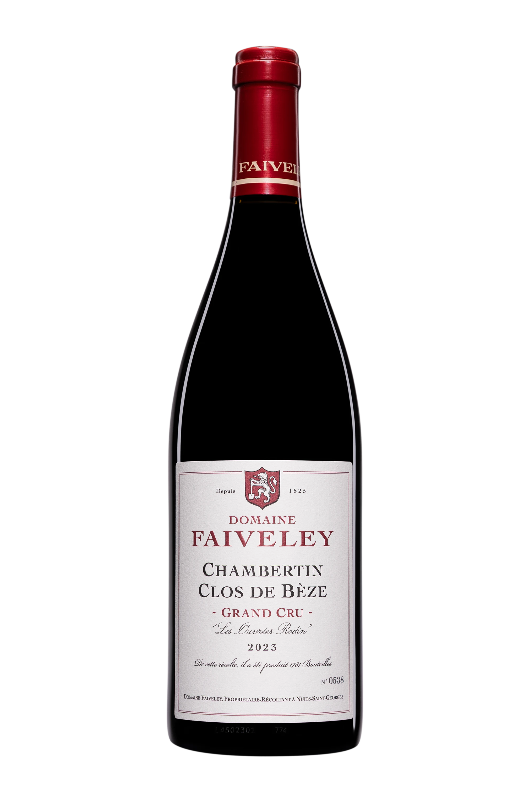 Domaine Faiveley - Chambertin-Clos de Bèze Grand Cru "Les Ouvrées Rodin" Rouge 2023 13.5°, 75cl