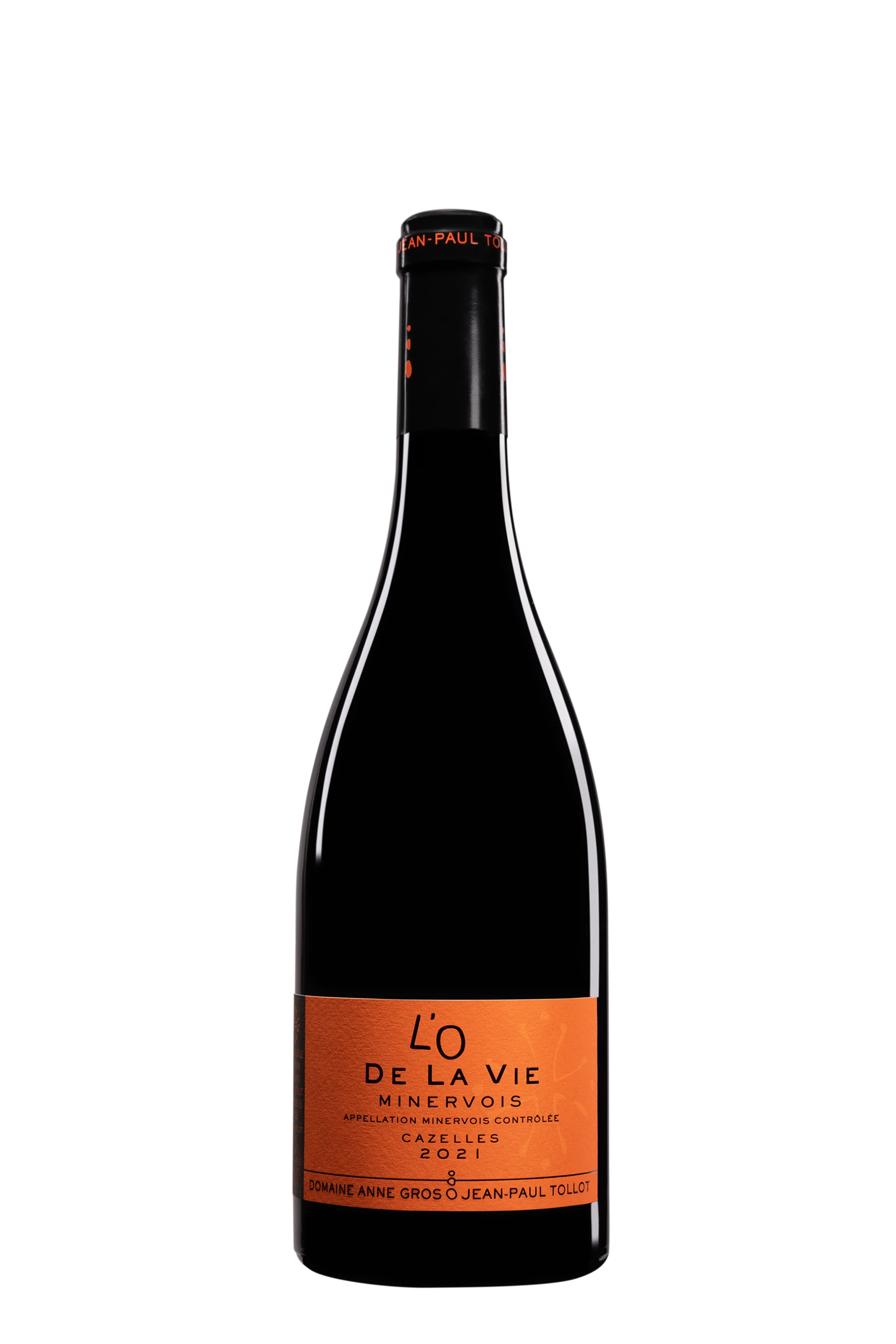 Domaine Anne Gros et Jean-Paul Tollot - Minervois "L'O de la Vie" Rouge 2021, 75cl