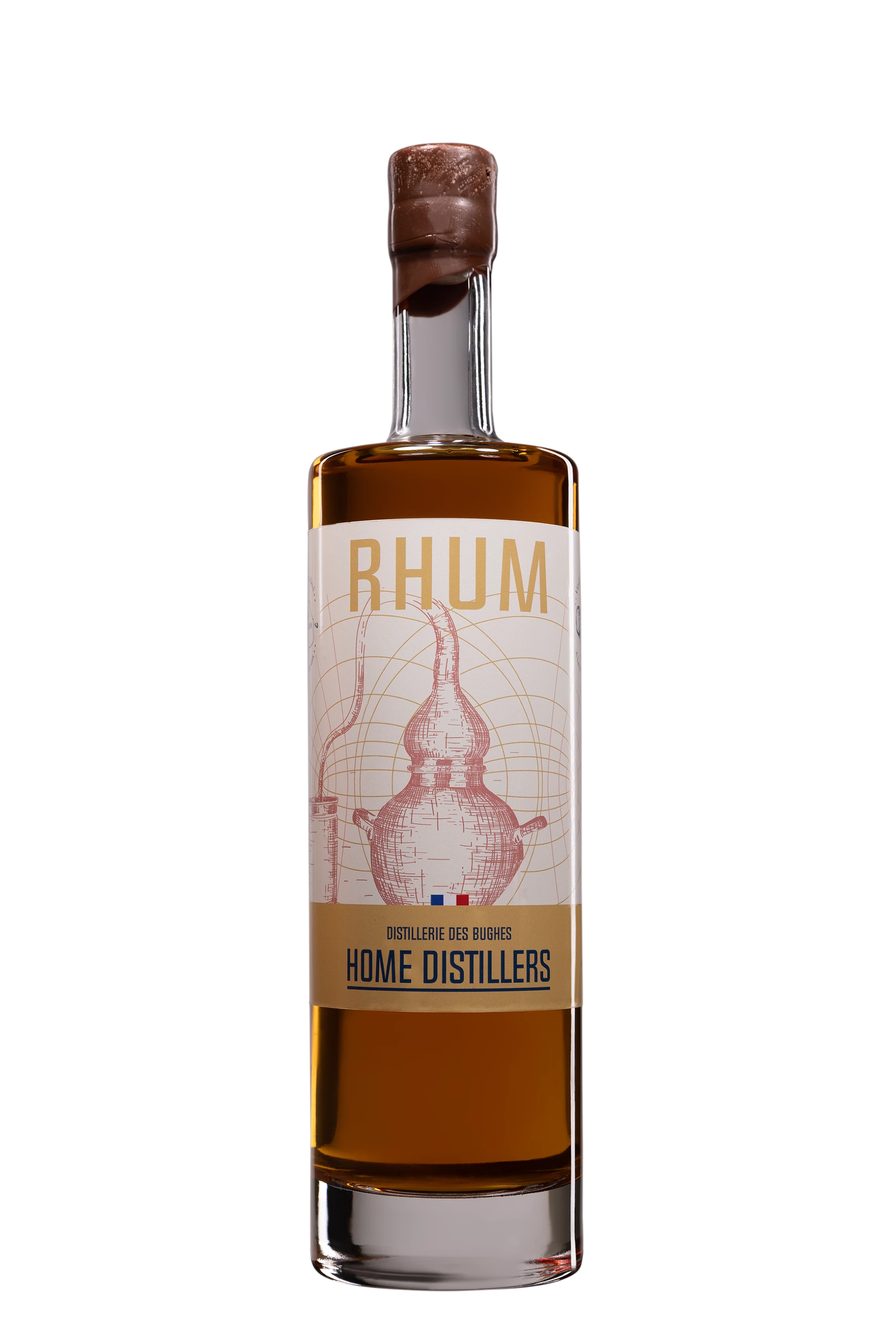 Distillerie des Bughes - Rhum Vieux de Mélasse de la Réunion "Home Distillers" 44° Giftbox, 70cl