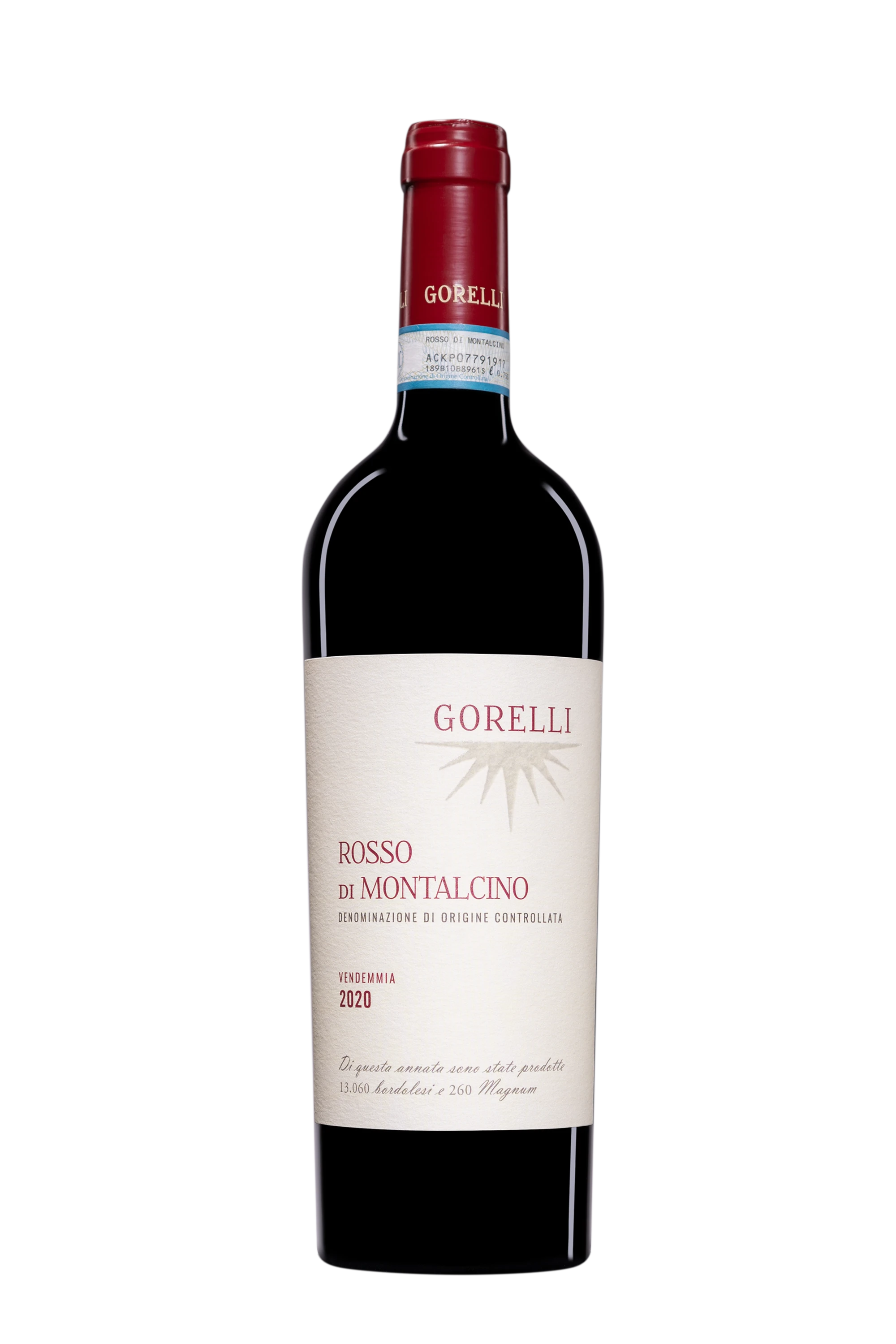 Domaine Gorelli - Rosso di Montalcino "Vendemmia" Rouge 2020 14.5°, 75cl