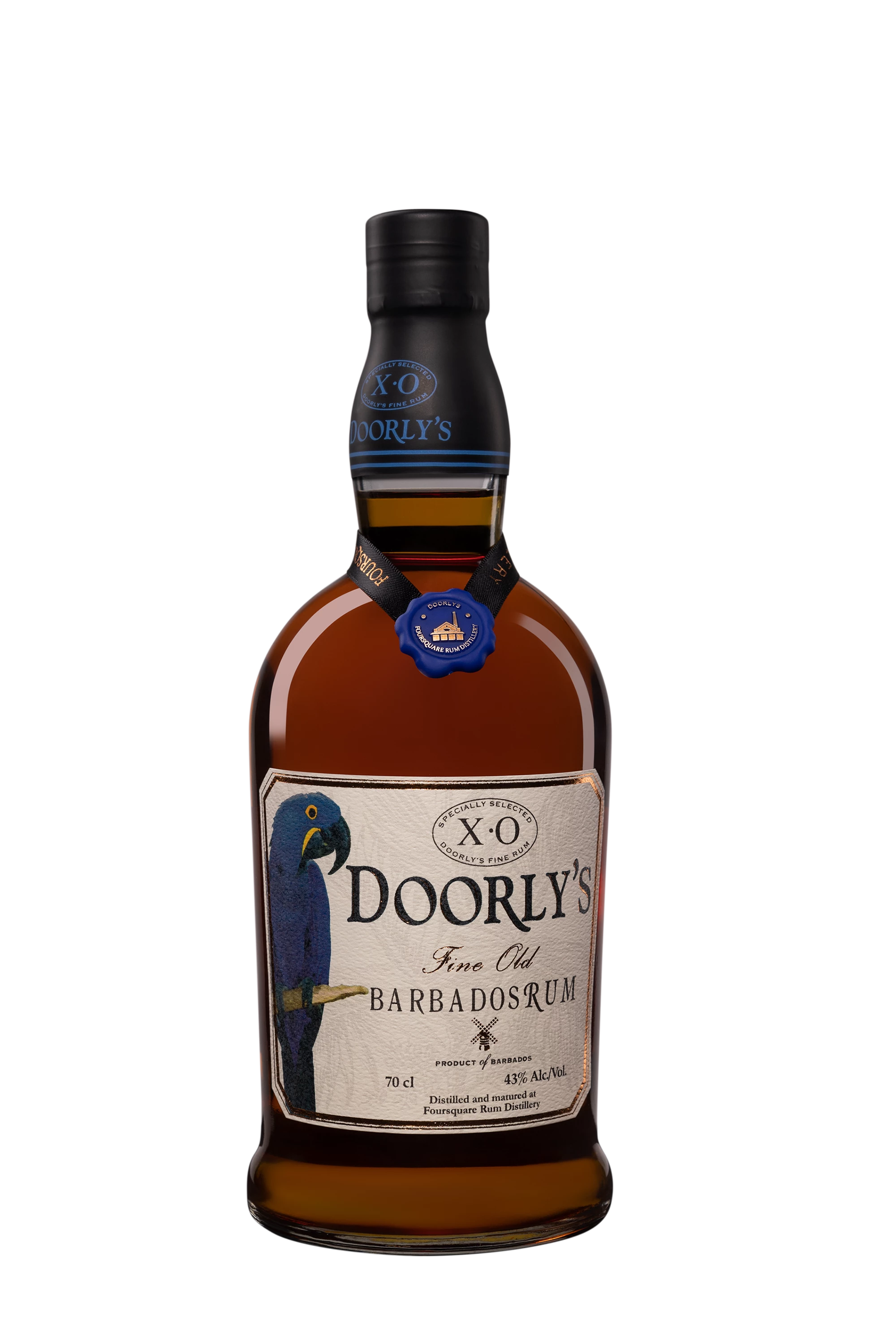 Foursquare - Molasses Barbados Rhum "XO Doorly's" Brun 43° Giftbox, 70cl