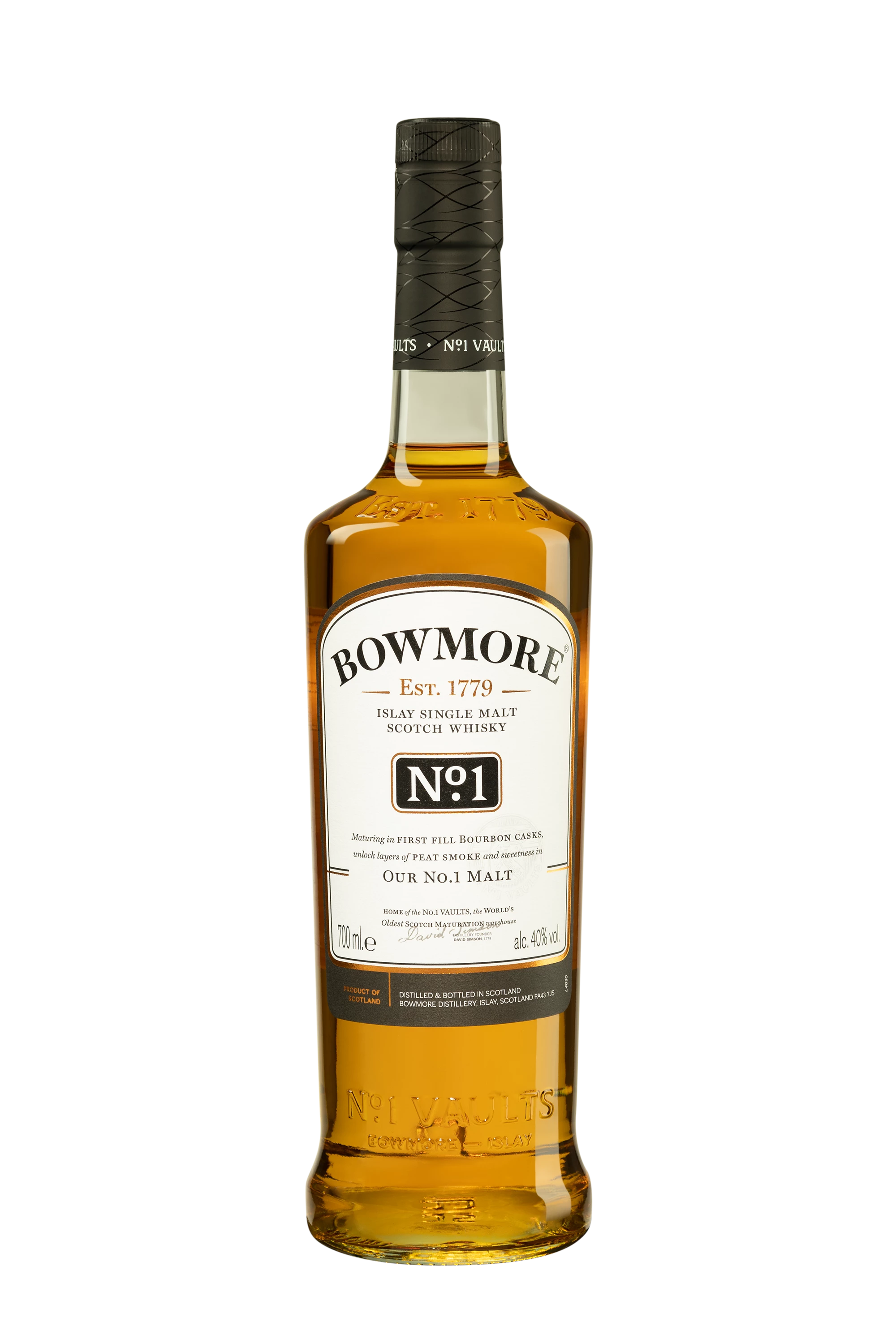 Bowmore - Single Malt Scotch Whisky "N°1" 40° Giftbox, 70cl