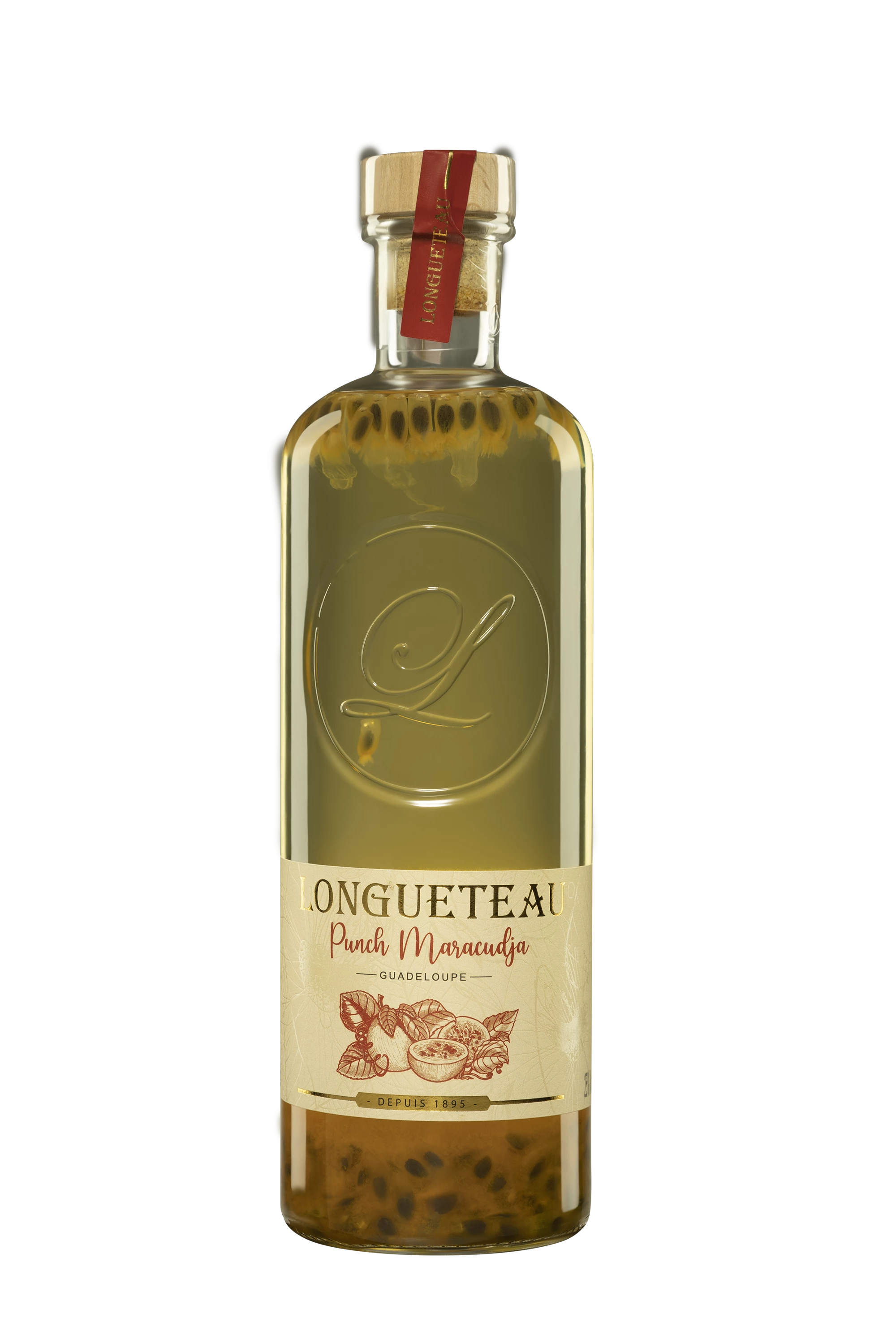 Longueteau - Punch au Rhum "Maracudja" 25°, 100cl