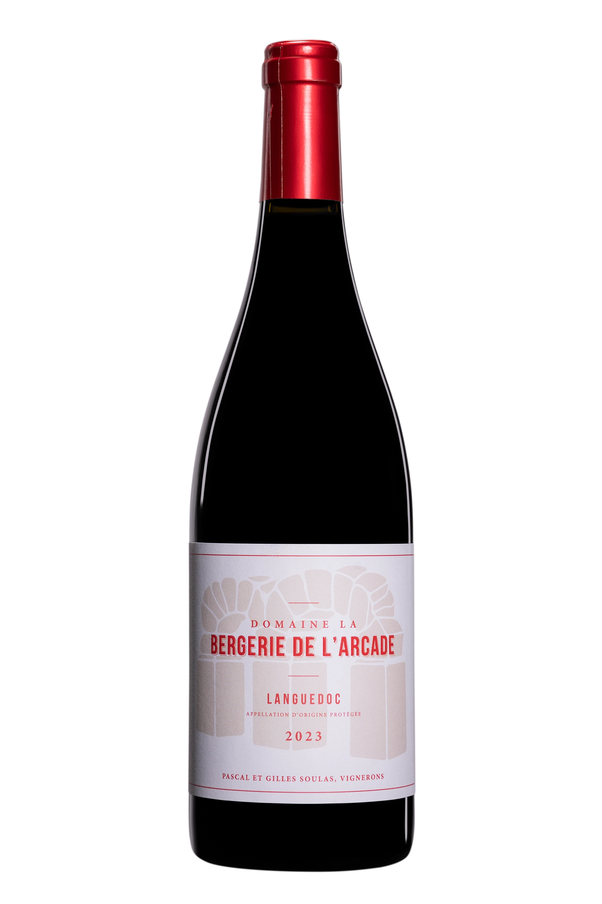 Domaine la Bergerie de l'Arcade - Languedoc Rouge 2023 14.5°, 75cl