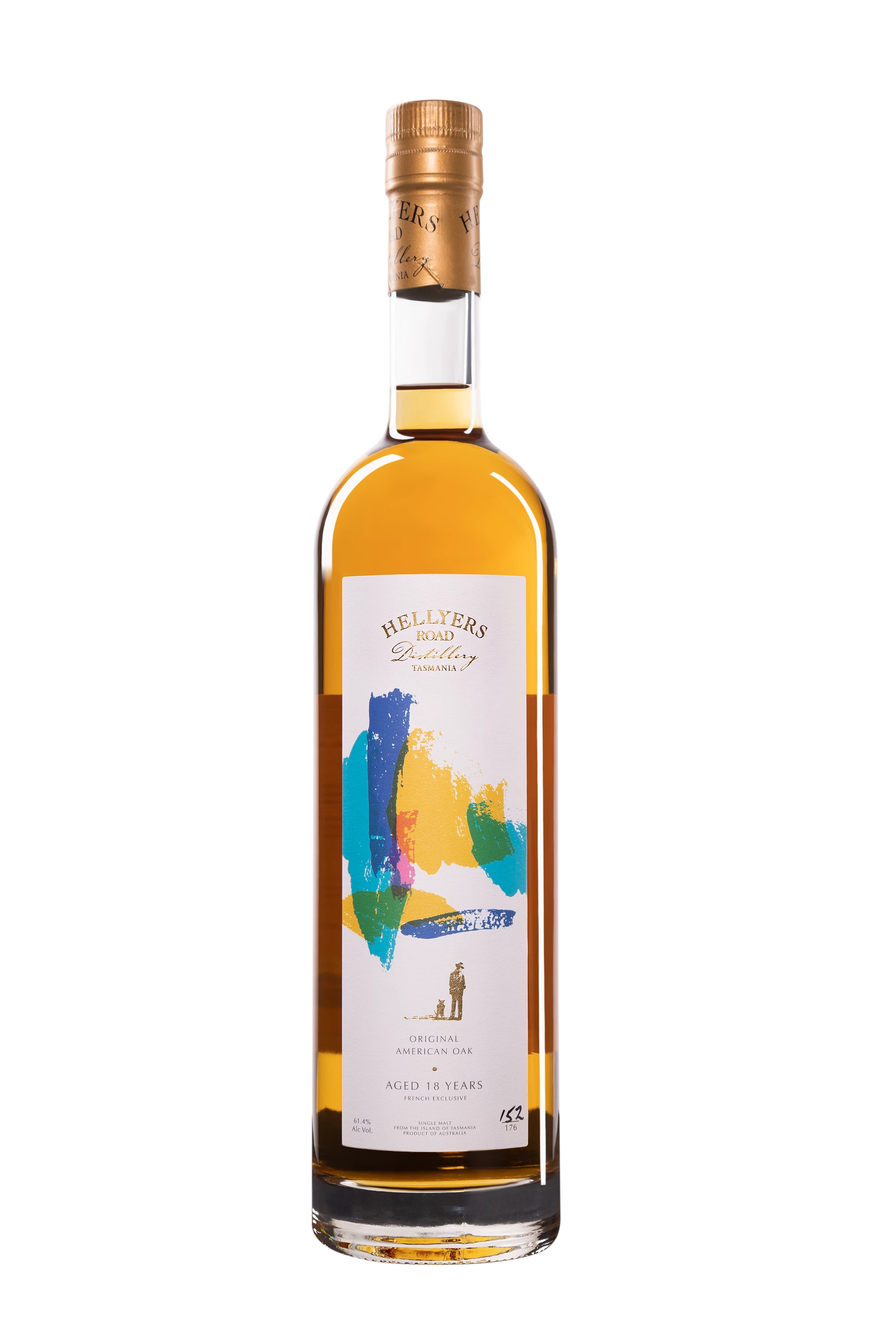 Hellyers Road - Single Malt Australian Whisky "18 Ans Original - Single Cask Conquête" 61.4° Giftbox, 70cl