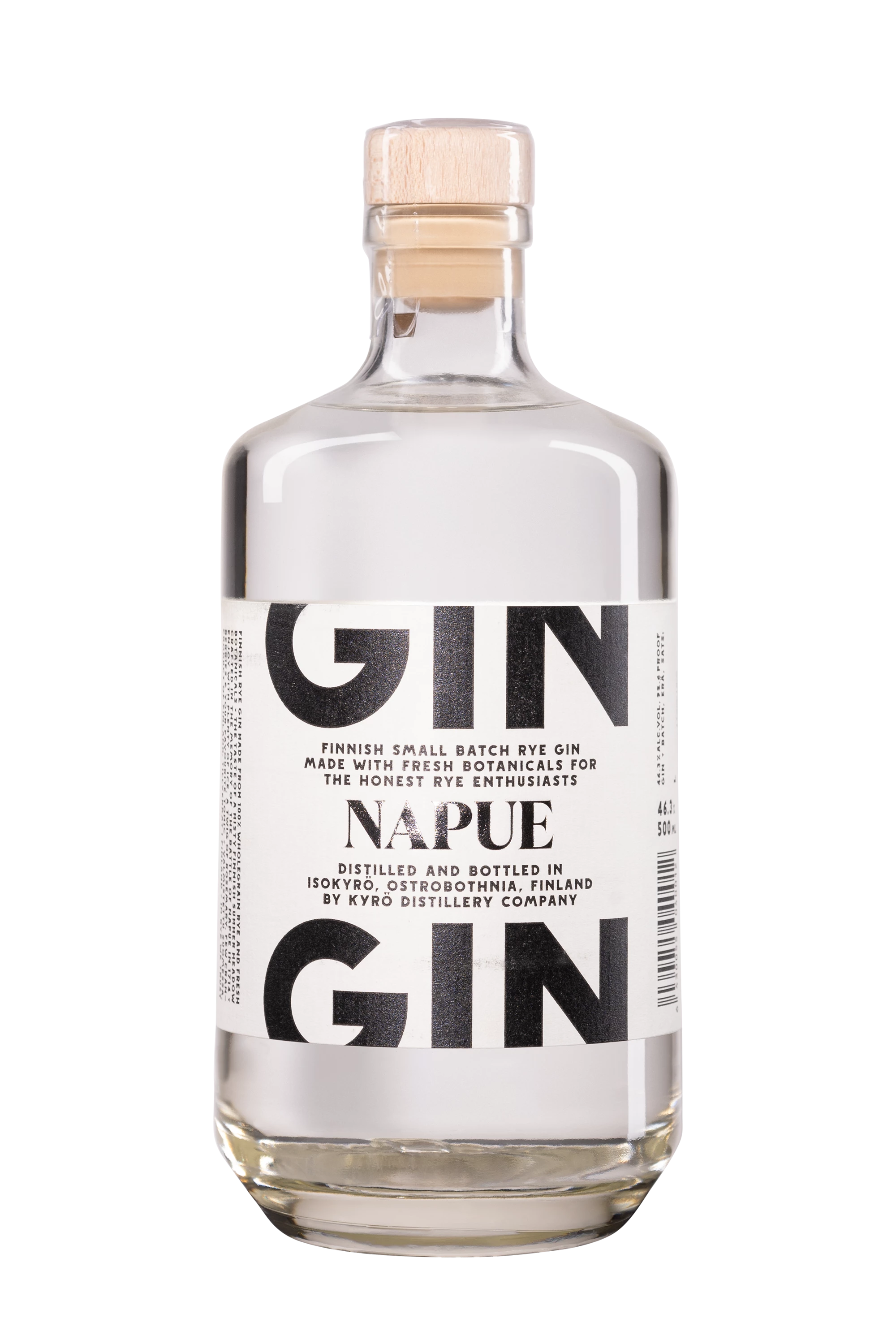 Kyro - Gin "Napue" Blanc 46.3°, 50cl