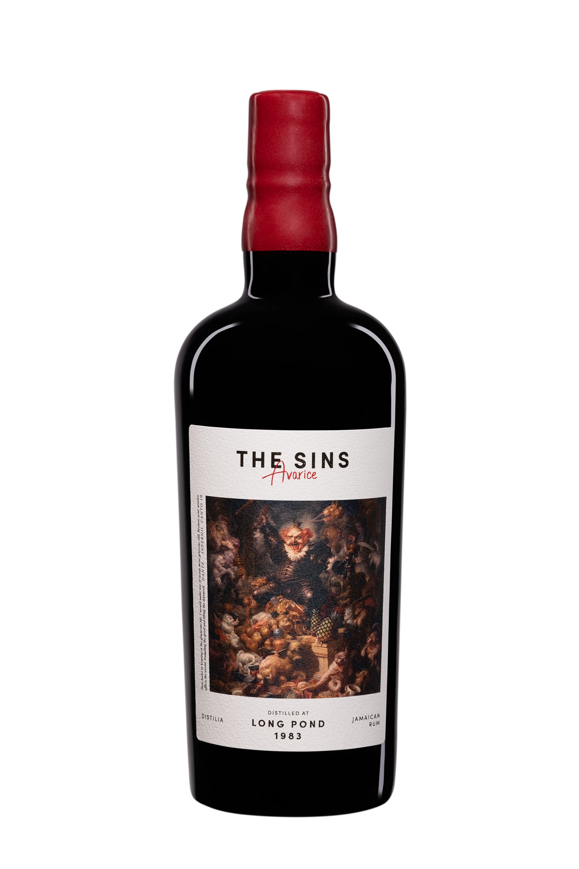 The Sins - Molasses Jamaican Rhum "40 Ans Long Pond" Brun 1983 51.6° Giftbox, 70cl