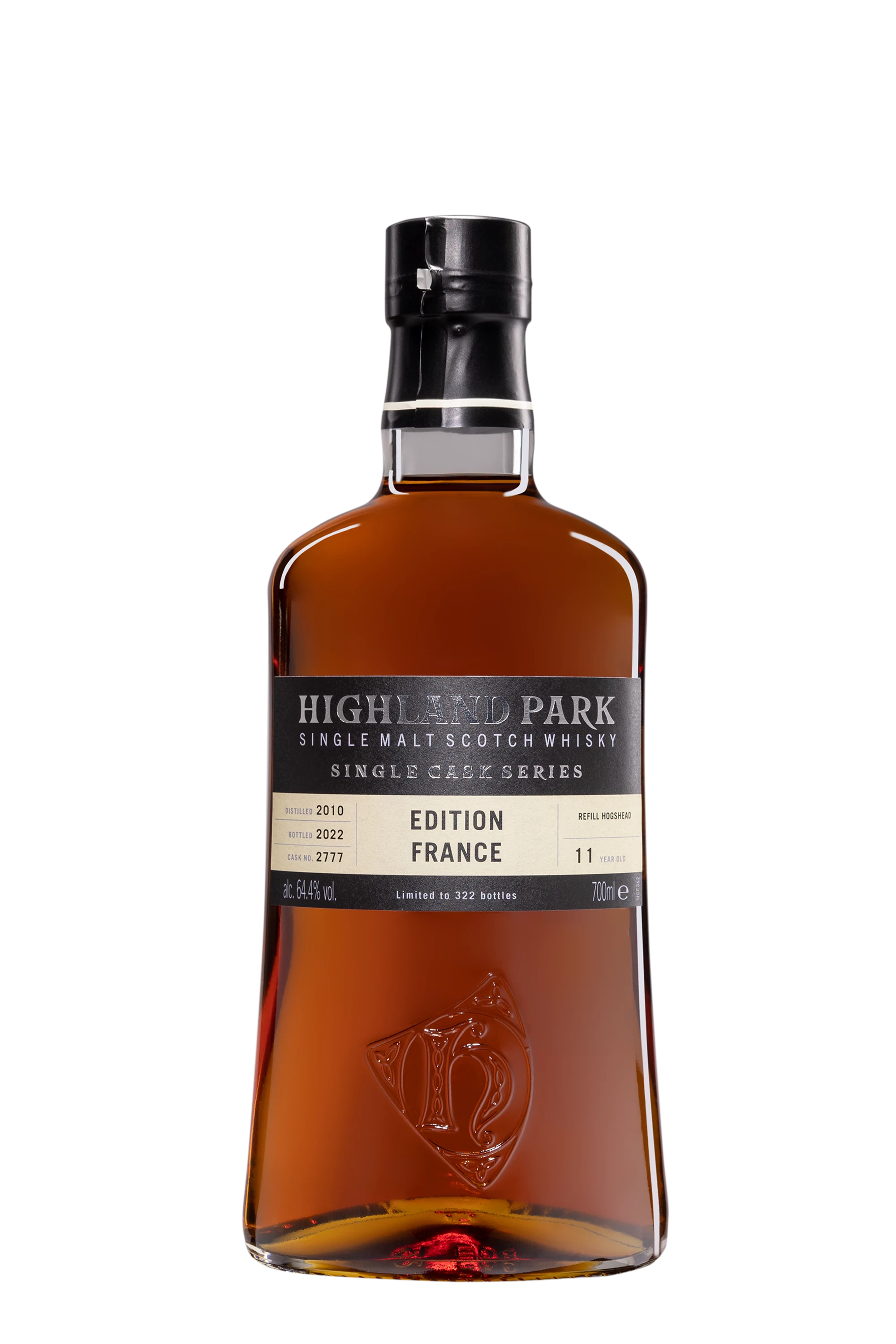 Highland Park - Single Malt Scotch Whisky "11 Ans Single Cask #2777 - Edition France" 2010 64.4° Giftbox, 70cl