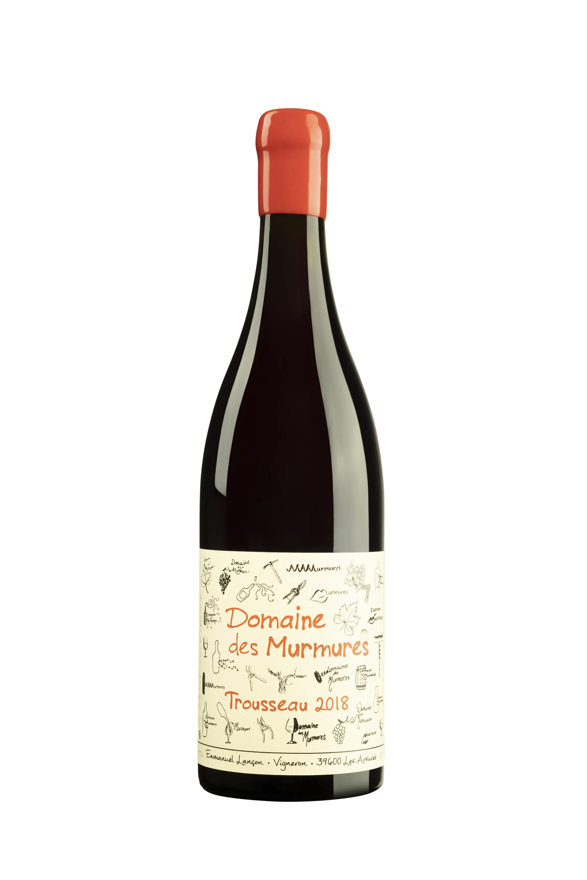 Domaine des Murmures - Vin de France "Trousseau" Rouge 2018, 75cl