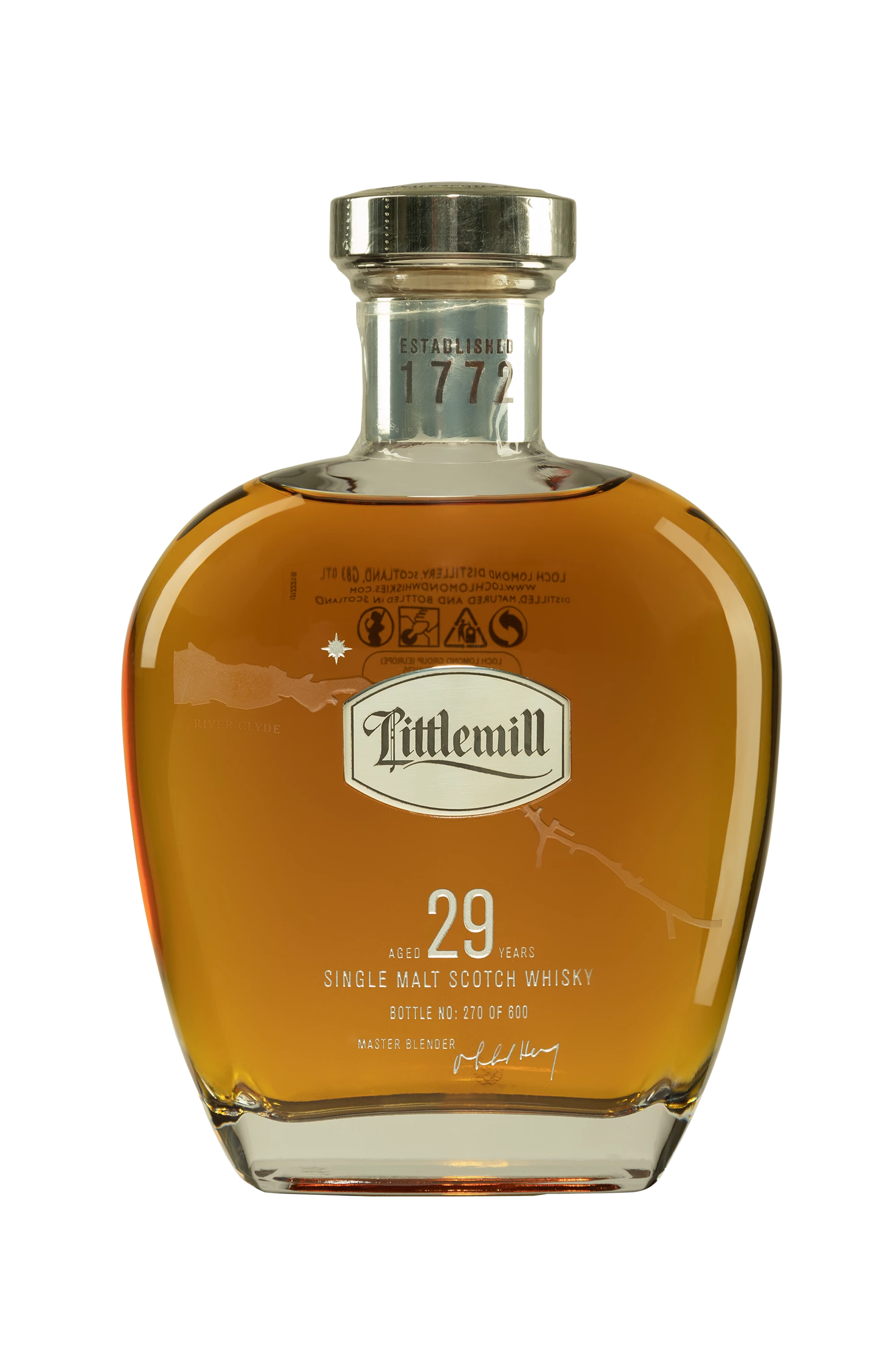 Littlemill - Single Malt Scotch Whisky "29 Ans" 47.3° Giftbox, 70cl