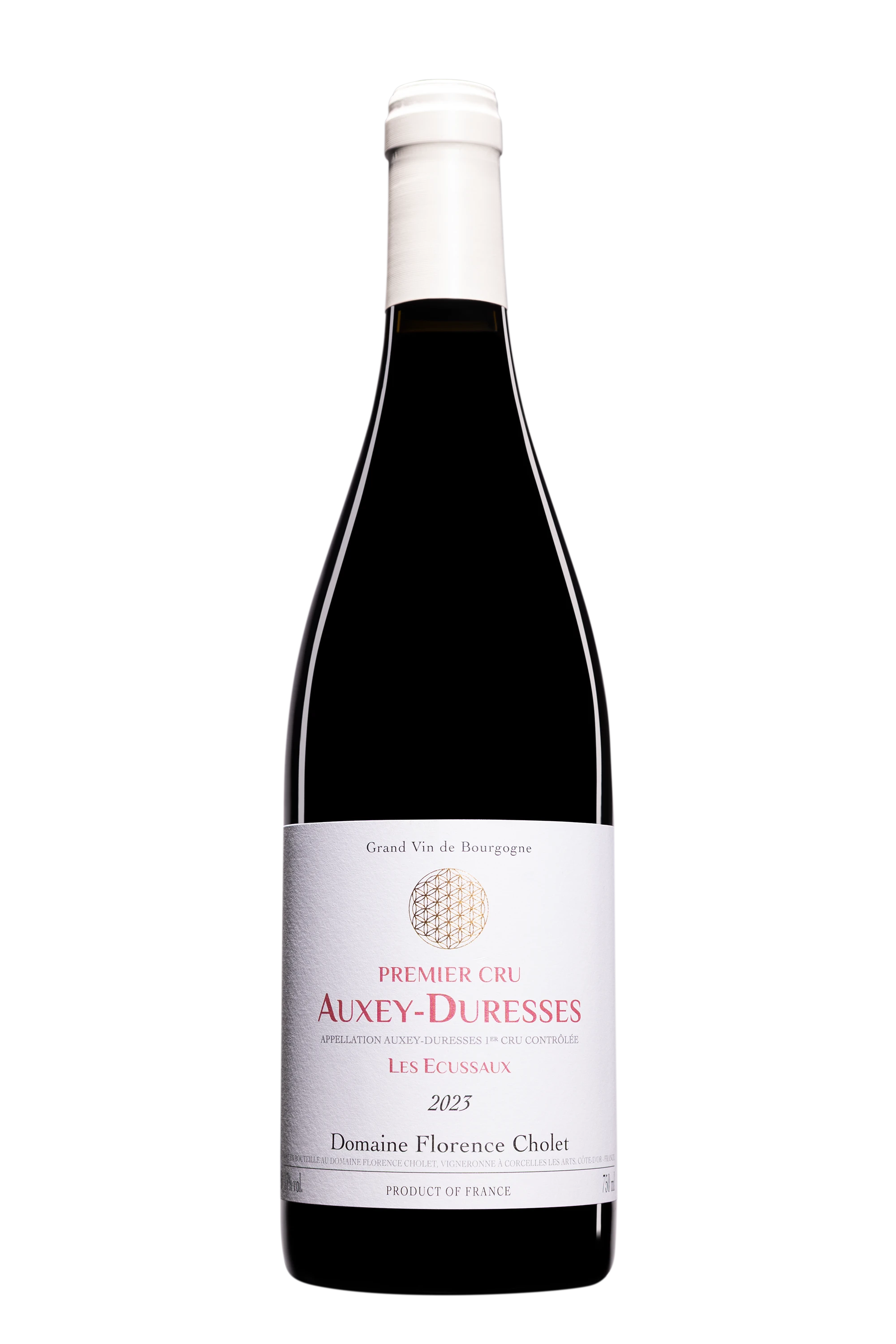 Domaine Florence Cholet - Auxey-Duresses 1er Cru "Les Ecussaux" Rouge 2023 13°, 75cl