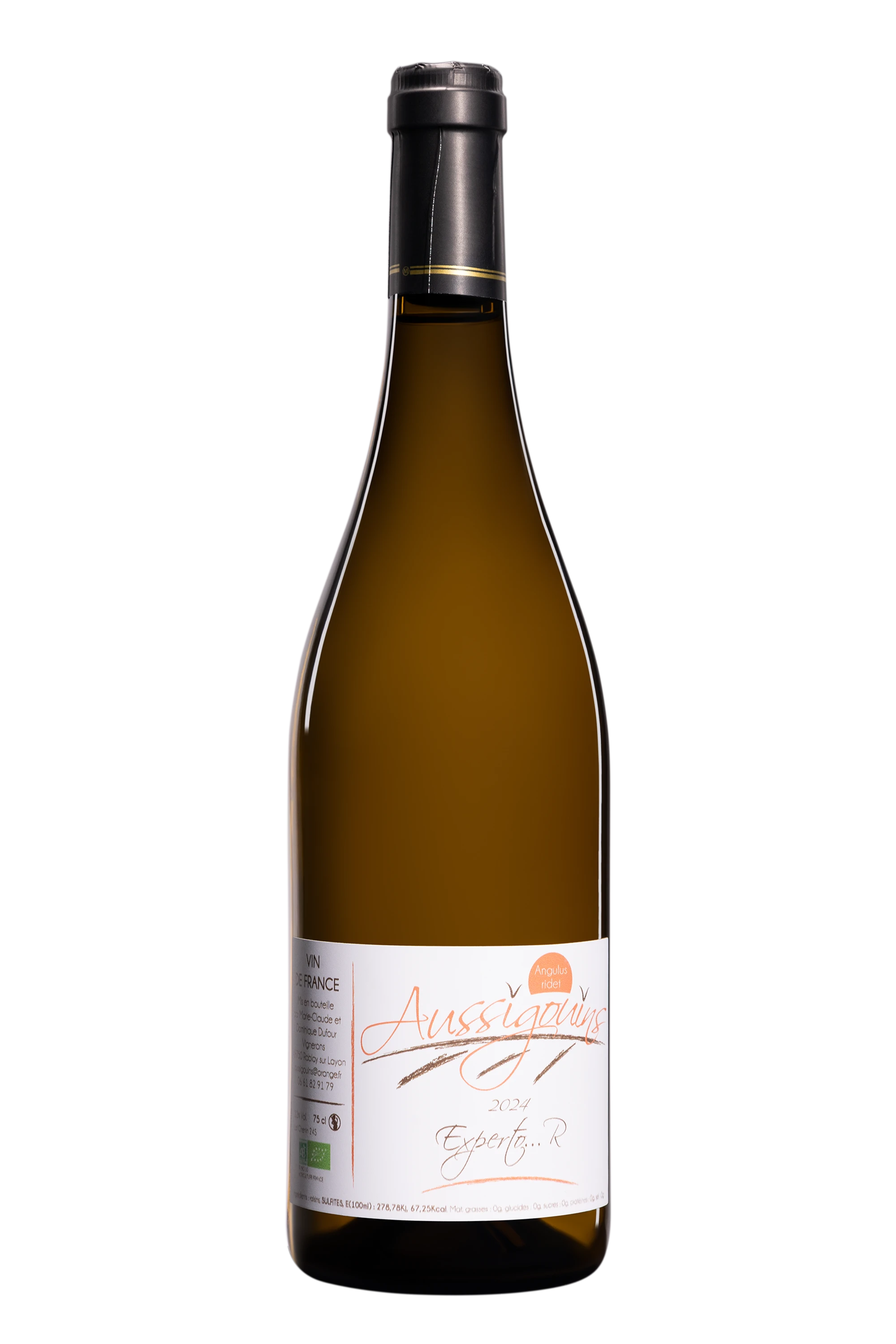Domaine Dominique Dufour - Vin de France "Aussigouins - Experto...R" Blanc 2024, 75cl