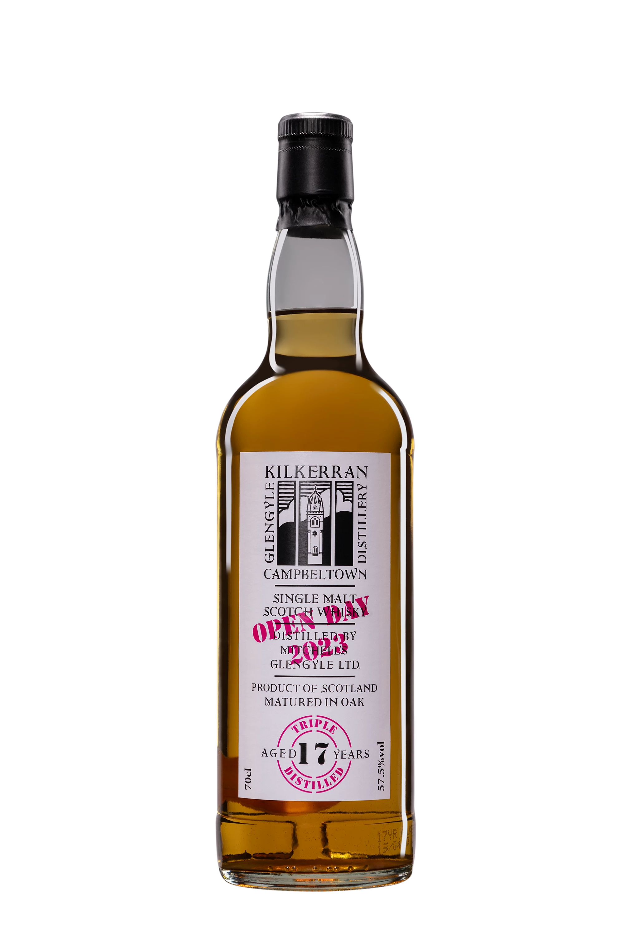 Kilkerran - Single Malt Scotch Whisky "17 Ans - Open Day 2023" 57.5°, 70cl