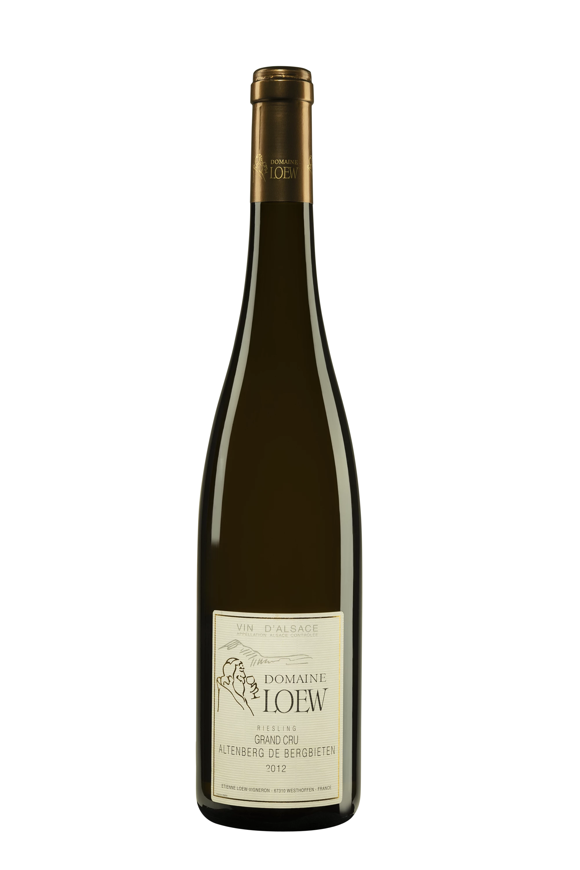 Domaine Etienne Loew - Alsace Grand Cru Altenberg de Bergbieten "Riesling" Blanc 2012, 75cl