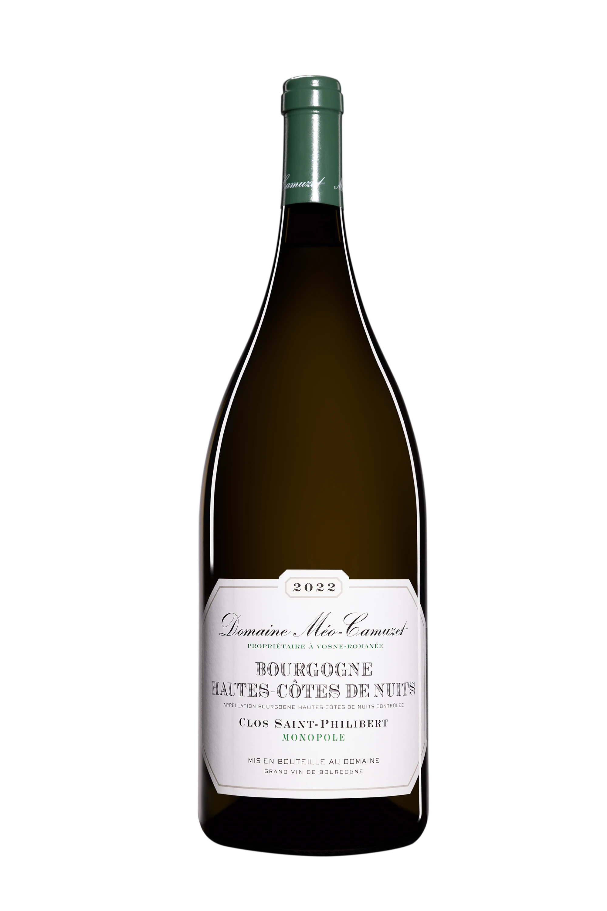 Domaine Méo-Camuzet - Bourgogne - Hautes Côtes de Nuits "Clos Saint-Philibert - Monopole" Blanc 2022 13°, 150cl
