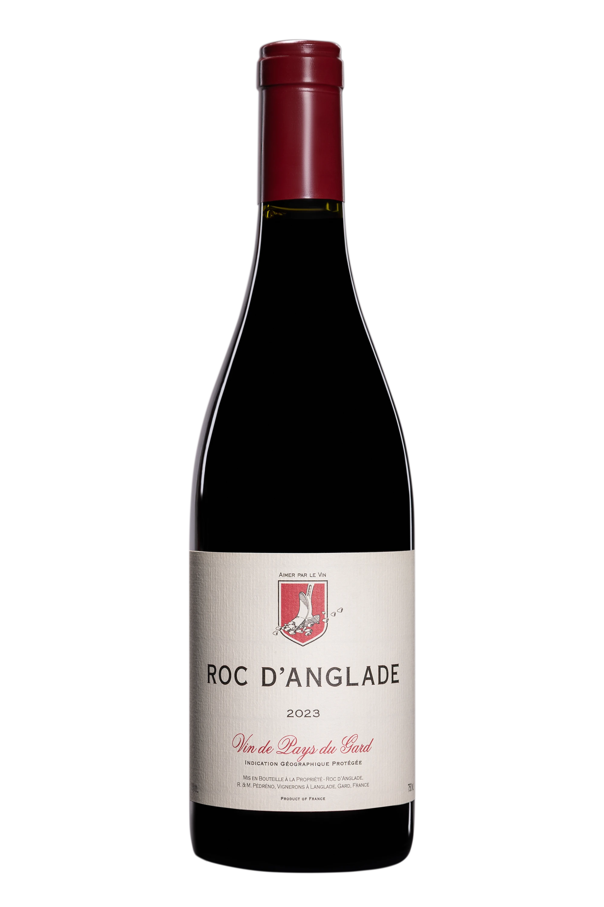 Domaine Roc d'Anglade - Vin de Pays du Gard Rouge 2023 13°, 75cl