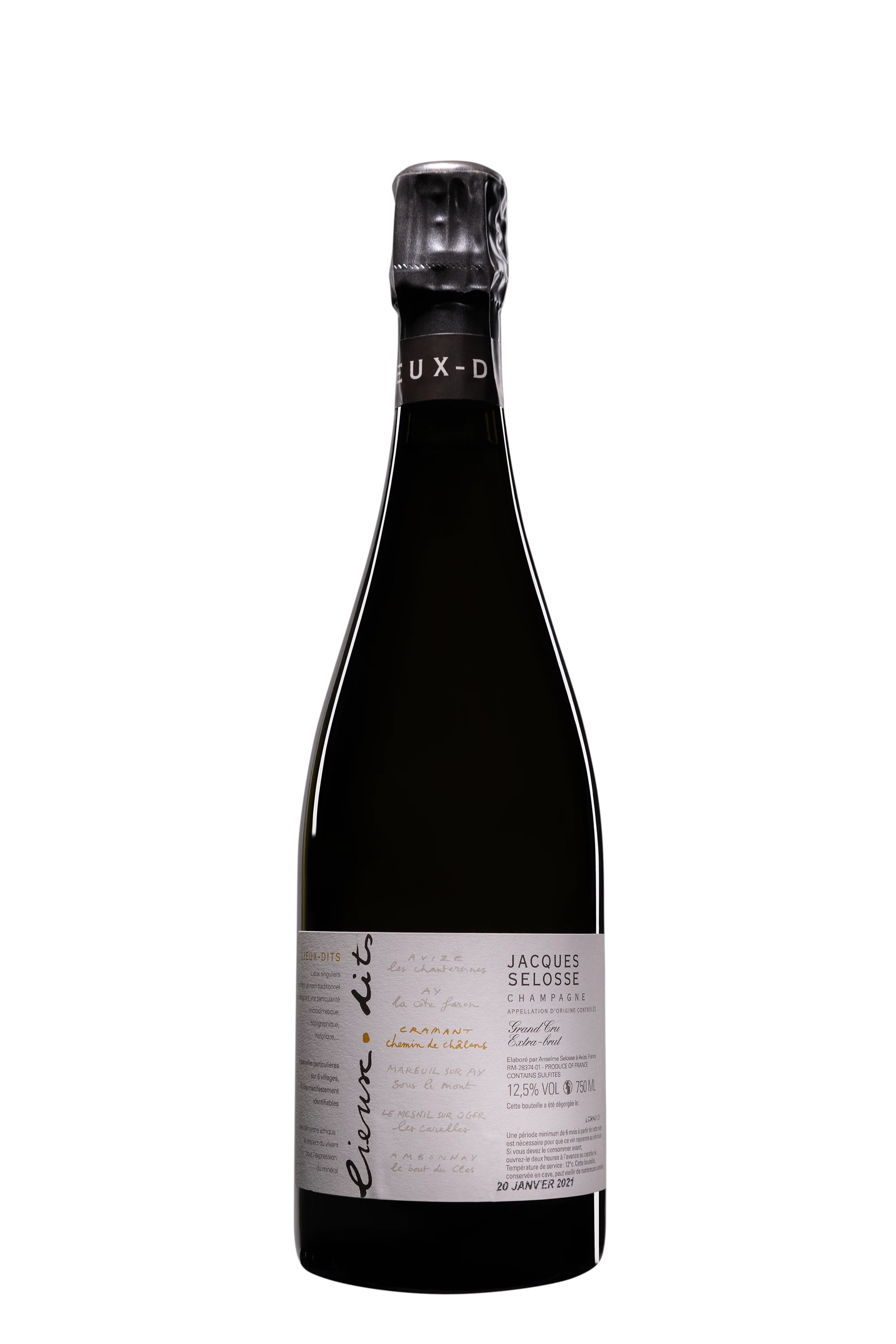 Domaine Jacques Selosse - Champagne Extra-Brut Grand Cru Blanc de Blancs "Lieu Dits - Chemin de Chalon" Blanc NV 12.5°, 75cl