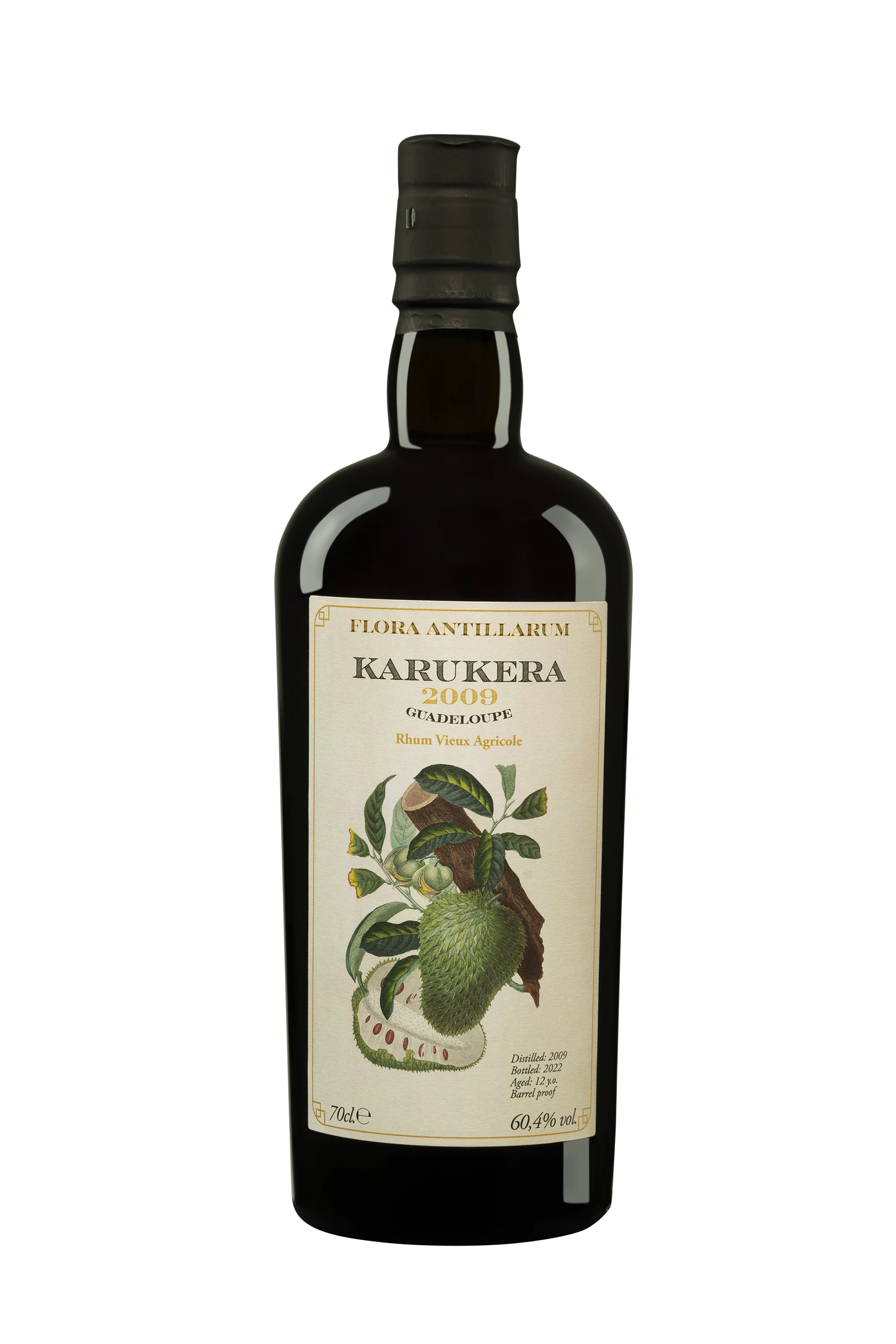 Velier - Rhum Agricole de Guadeloupe "12 Ans Karukera - Flora Antillarum" Brun 2009 60.4° Giftbox, 70cl
