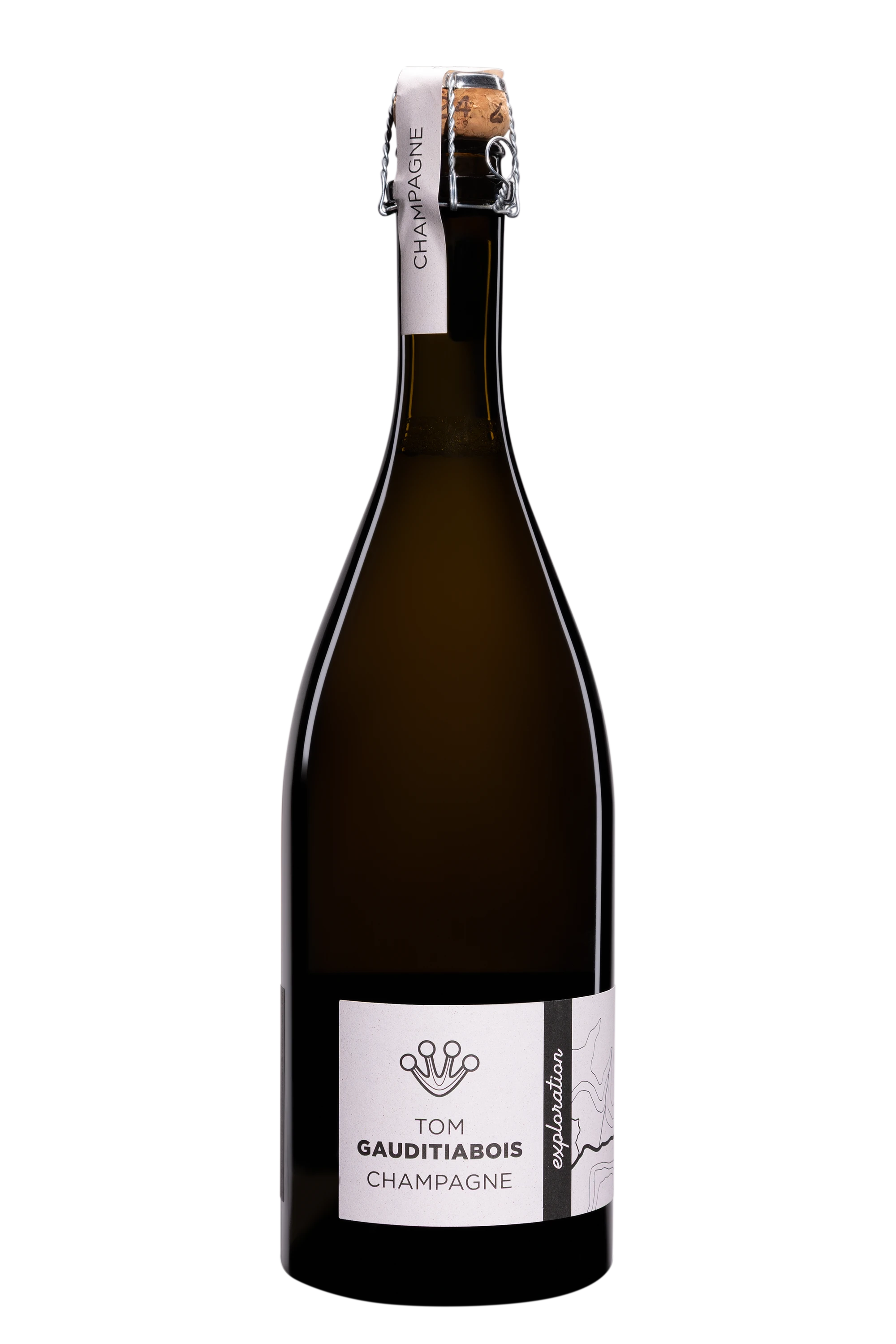 Domaine Tom Gauditiabois - Champagne Brut Nature Blanc de Noirs "Exploration E|05" Blanc Vendange 2019 12.5°, 75cl