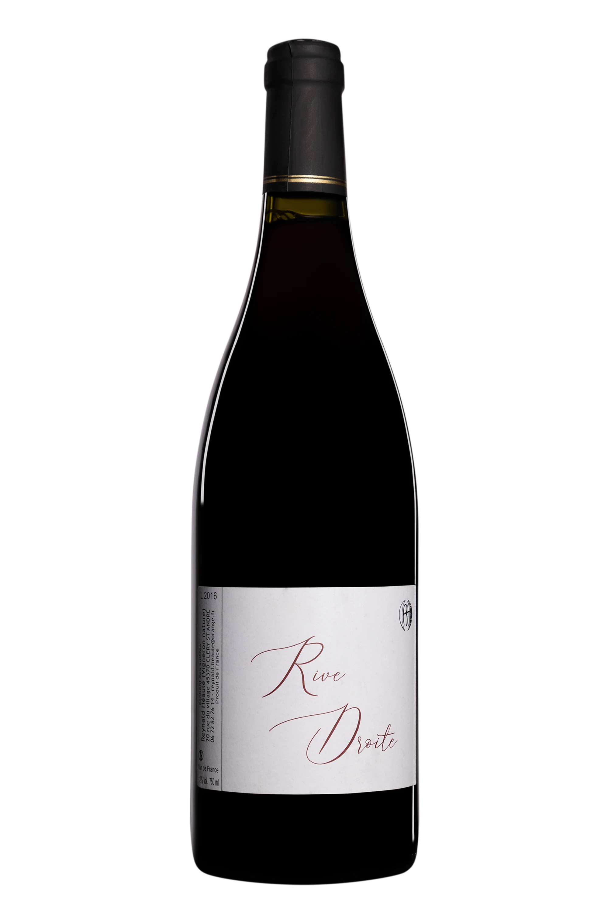 Domaine Reynald Héaulé - Vin de France "Rive Droite" Rouge 2016, 75cl