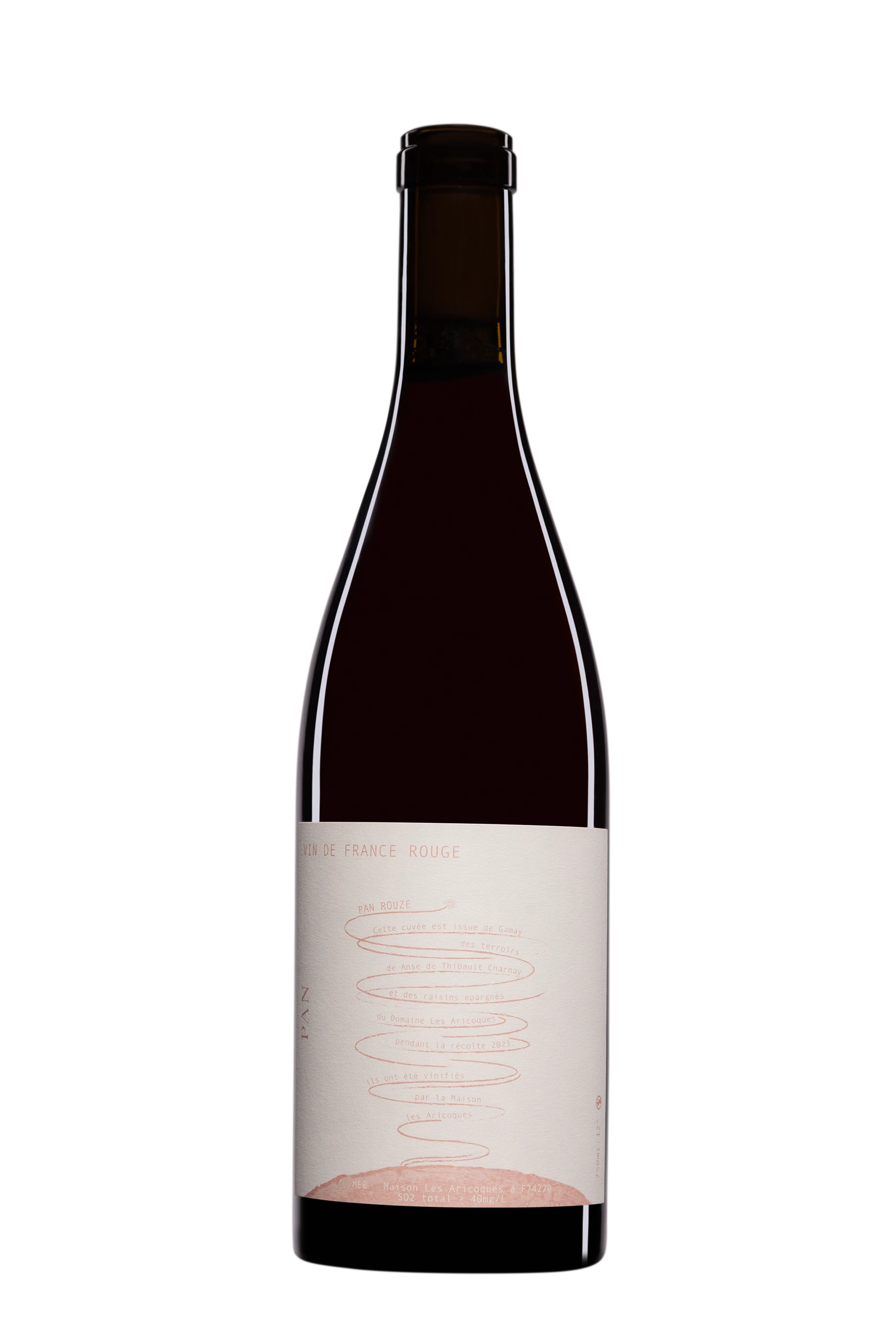Domaine les Aricoques - Vin de France "Pan! - Gamay & Mondeuse" Rouge 2023 12°, 75cl