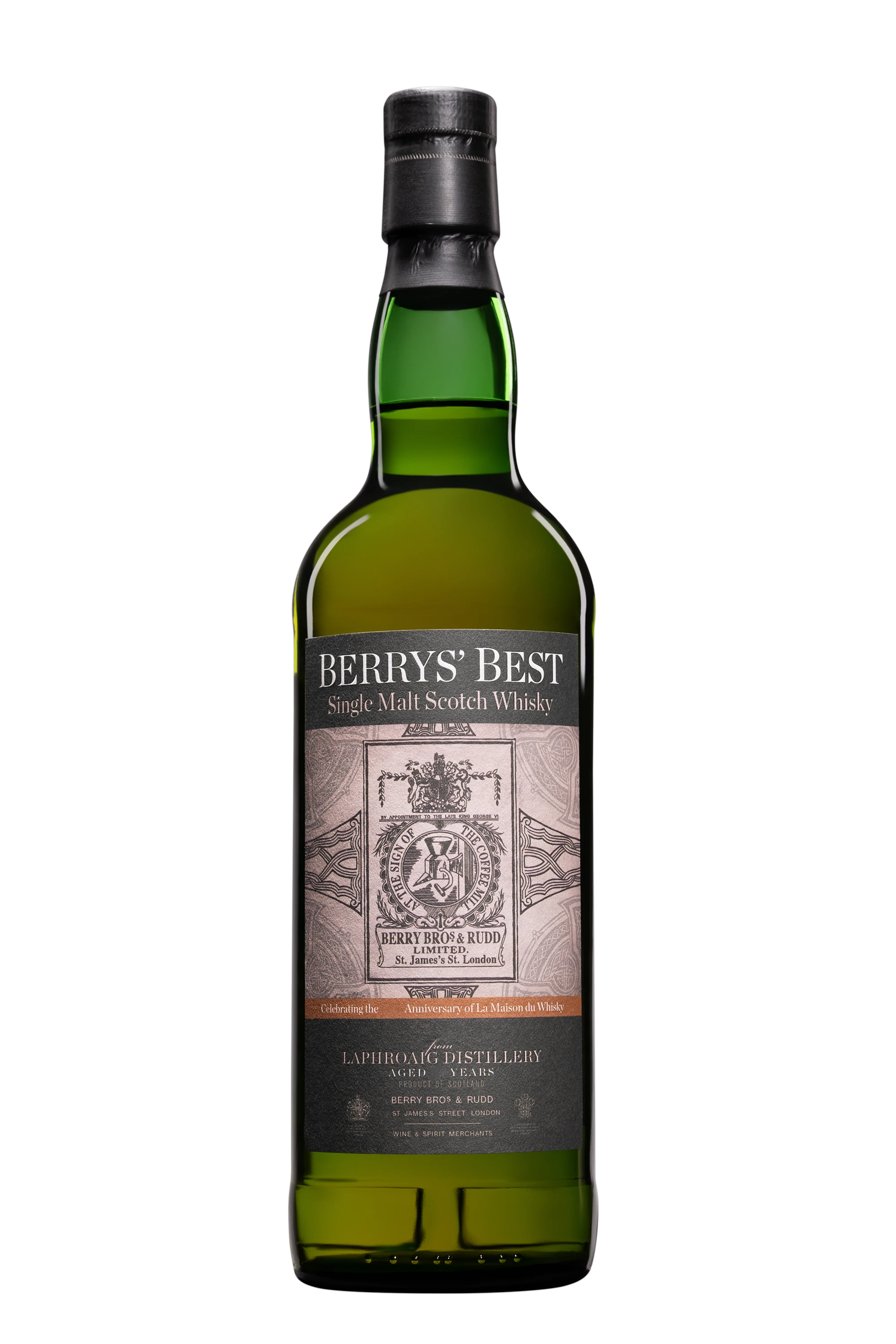 Berry Bros & Rudd - Single Malt Scotch Whisky "18 Ans Laphroaig" 1997 52.2° Giftbox, 70cl