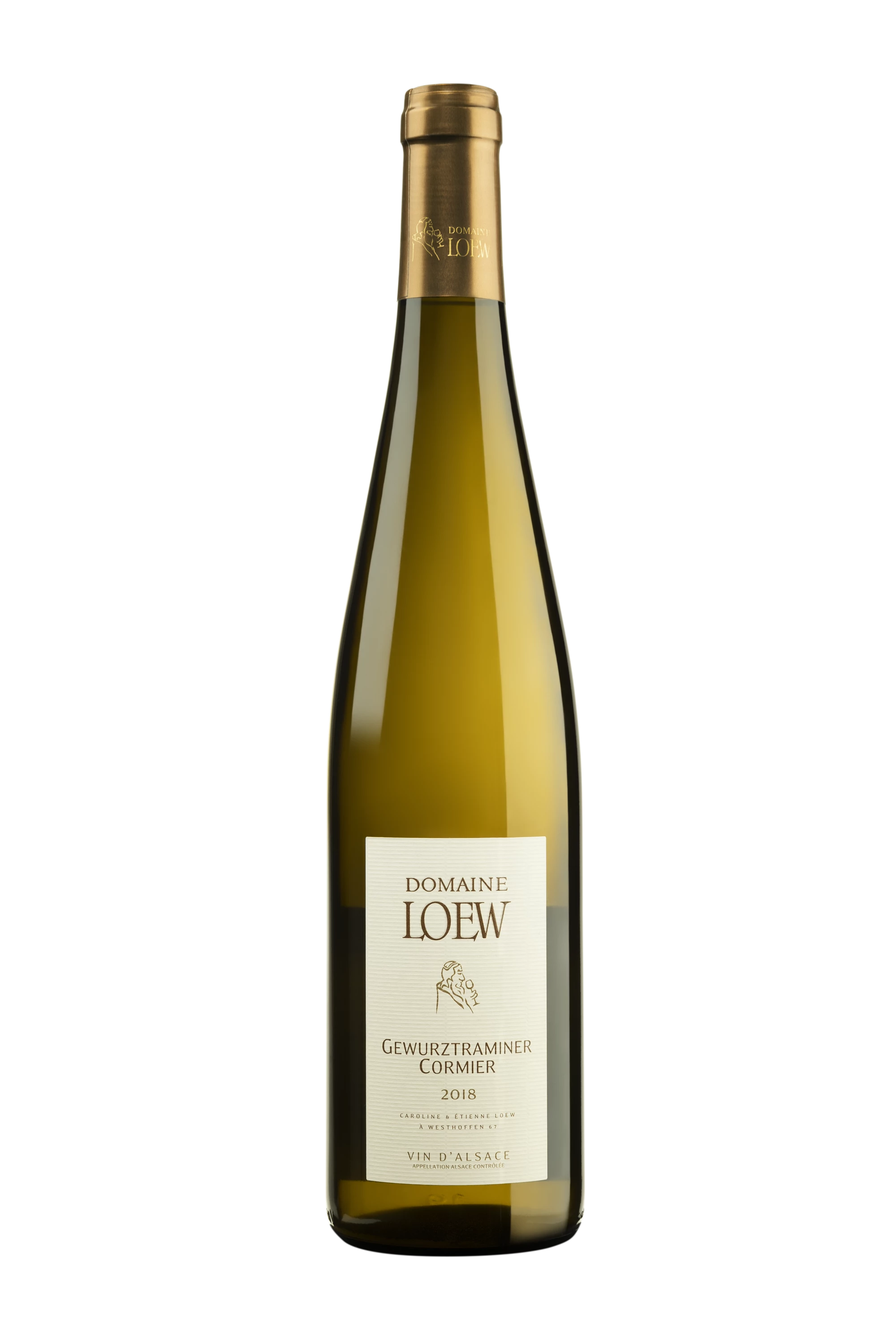 Domaine Etienne Loew - Alsace "Gewürztraminer - Cormier" Blanc 2018, 75cl