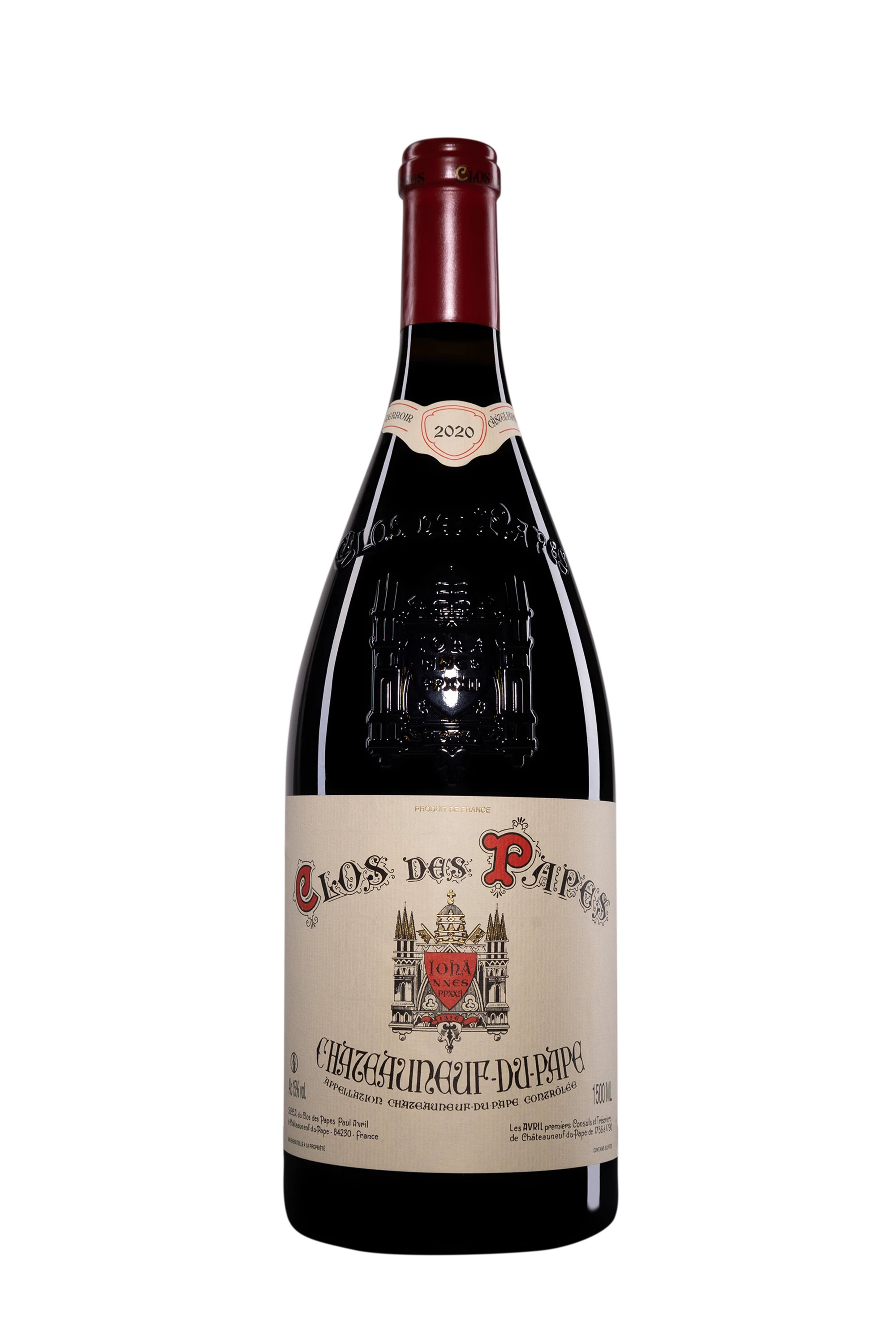 Clos des Papes - Châteauneuf-du-Pape Rouge 2020, 150cl
