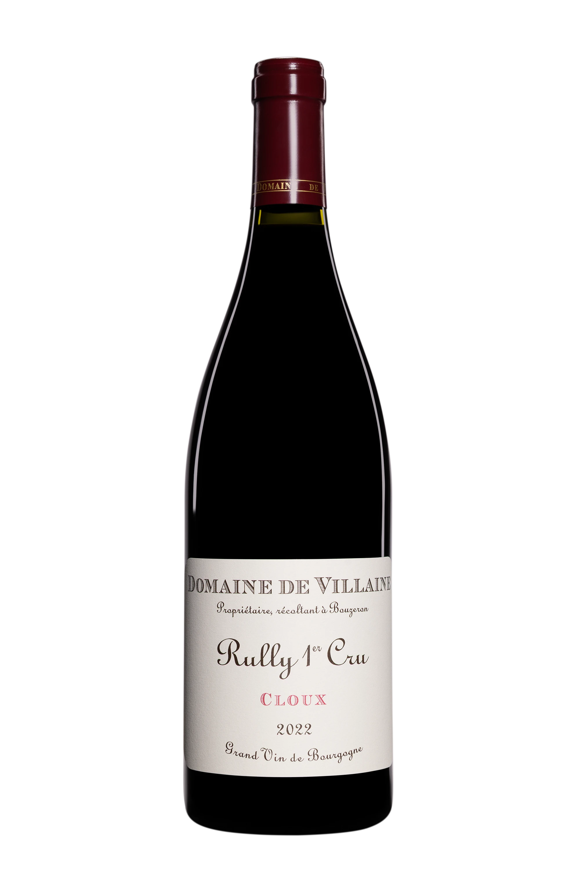 Domaine de Villaine - Rully 1er Cru 1er Cru "Cloux" Rouge 2022 14°, 75cl