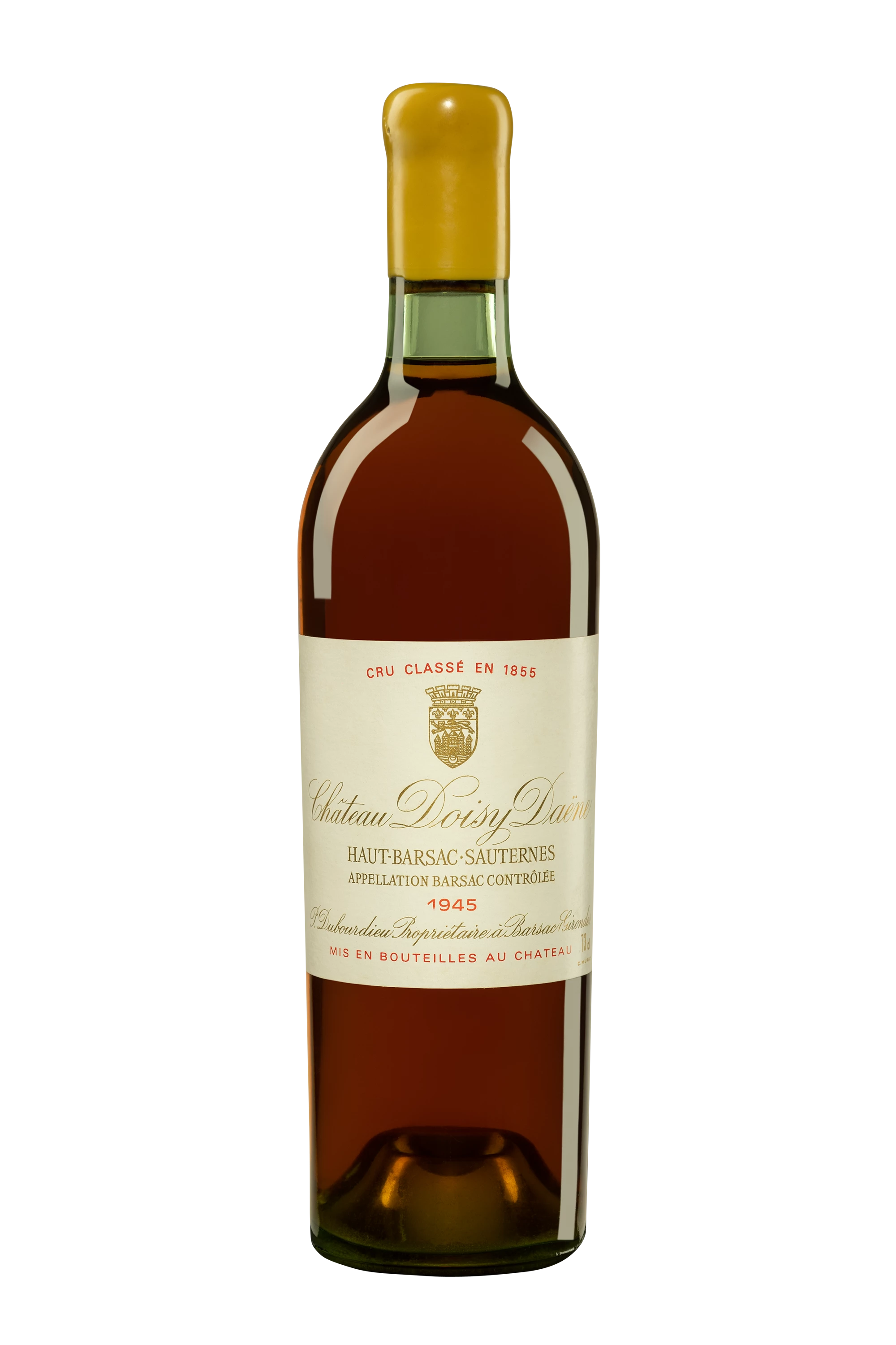 Château Doisy Daëne - Barsac "2ème Cru Classé" Blanc 1945, 73cl