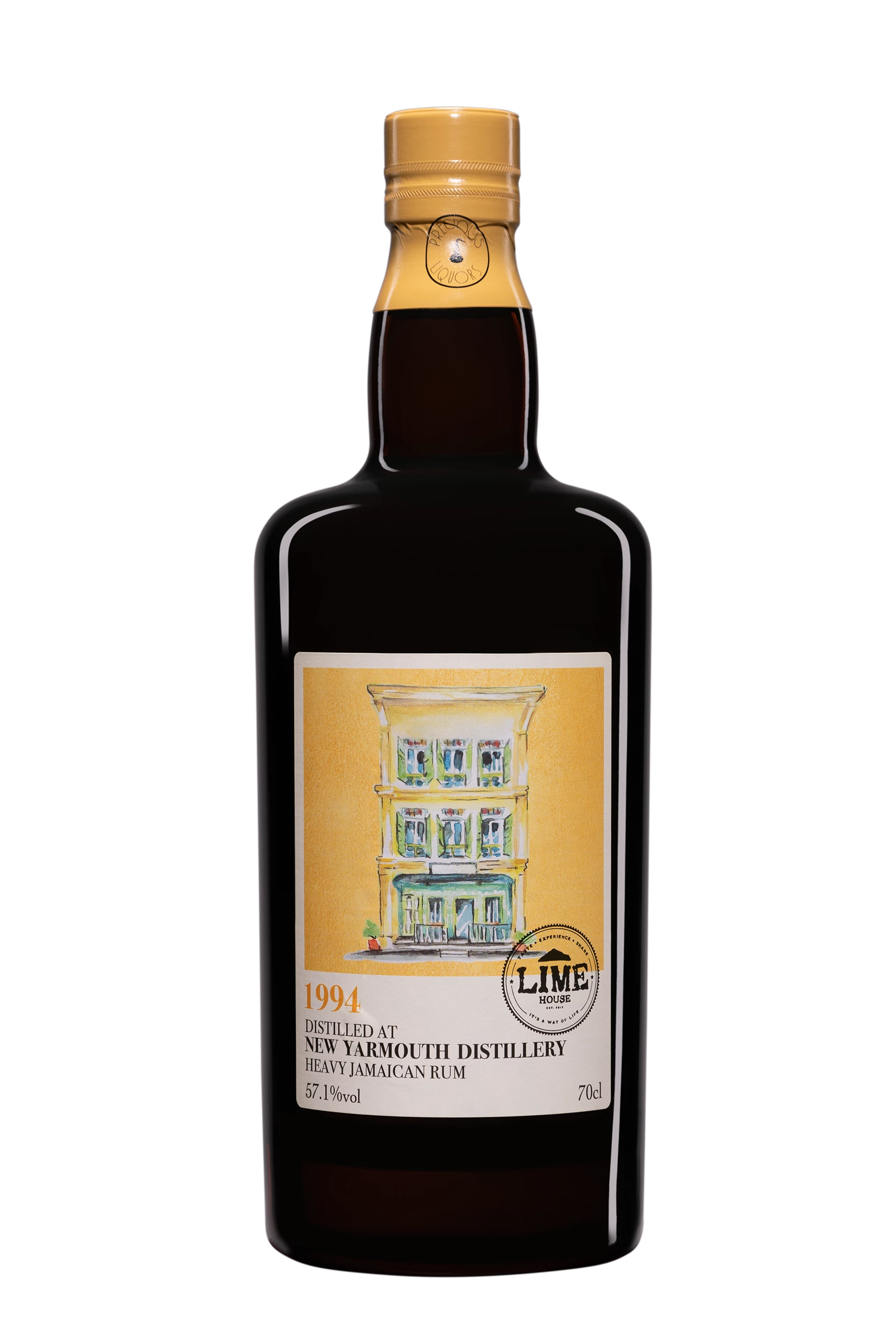 Precious Liquors - Molasses Jamaican Rhum "27 Ans New Yarmouth - Single Cask #435038 - Limehouse 2" 1994 57.1° Giftbox, 70cl