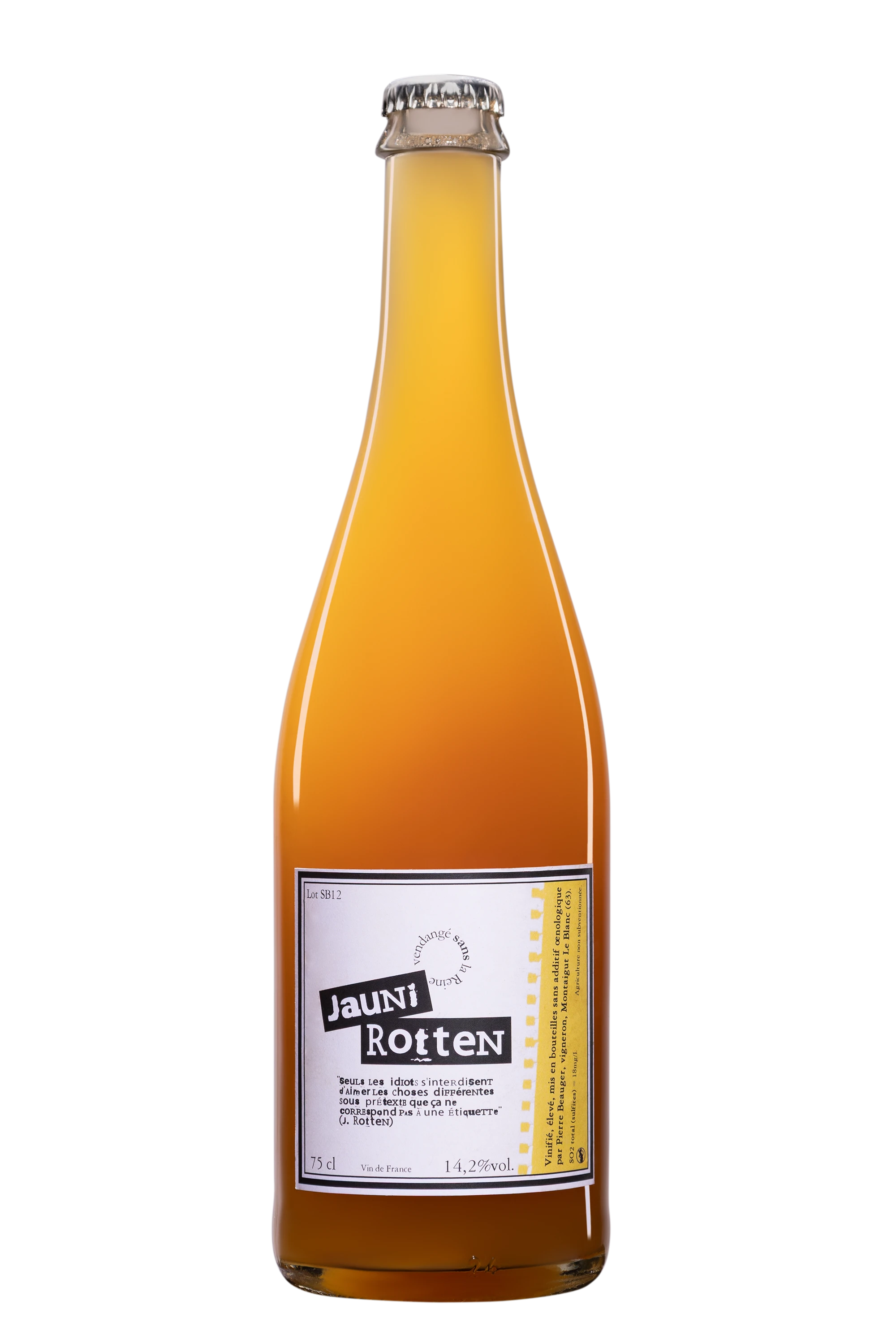 Domaine Pierre Beauger - Vin de France "Jauni Rotten - SB" Blanc 2012 14.2°, 75cl