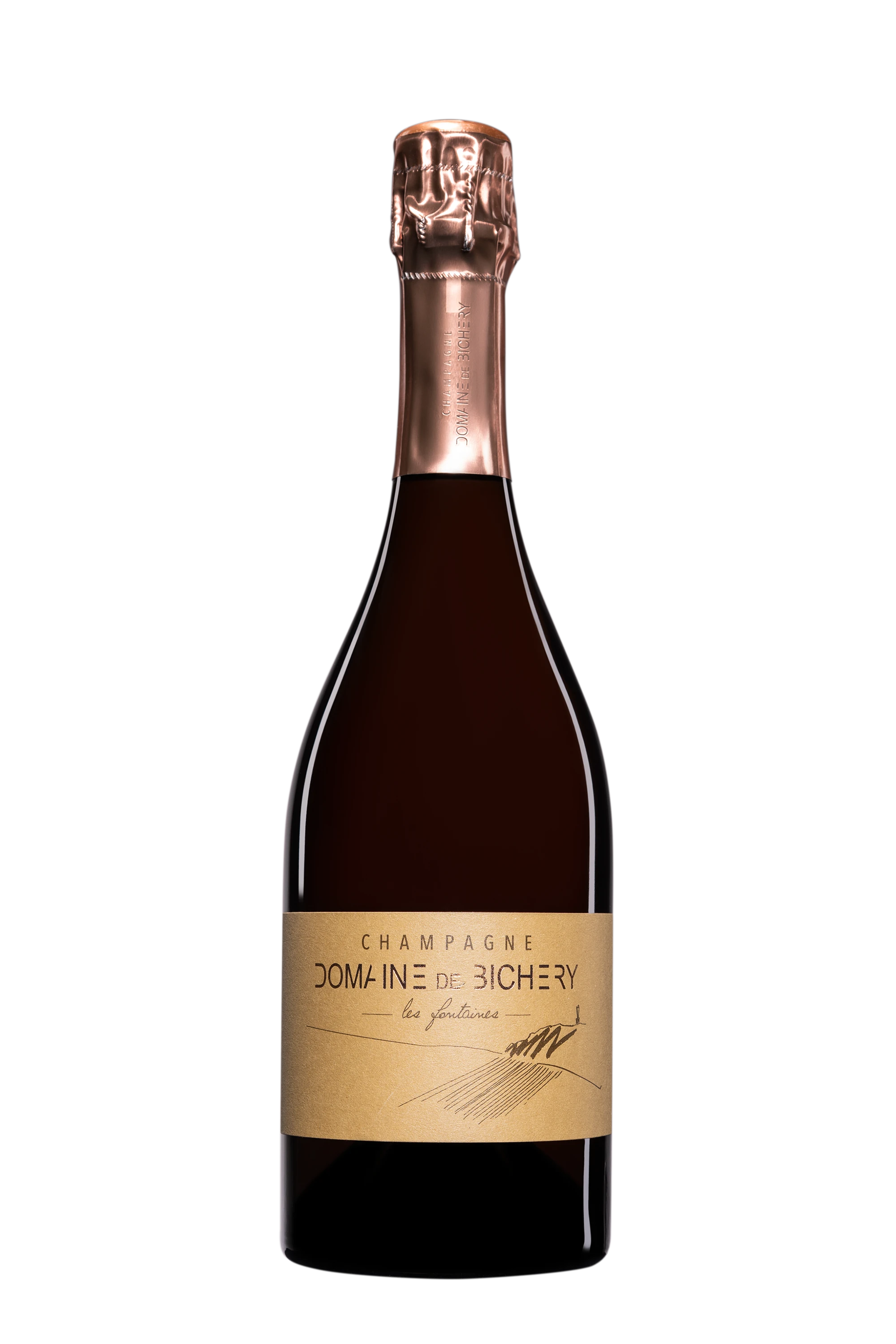 Domaine de Bichery - Champagne Brut Nature "Les Fontaines" Rosé Vendange 2021 Dégorgement 03.2024 12°, 75cl