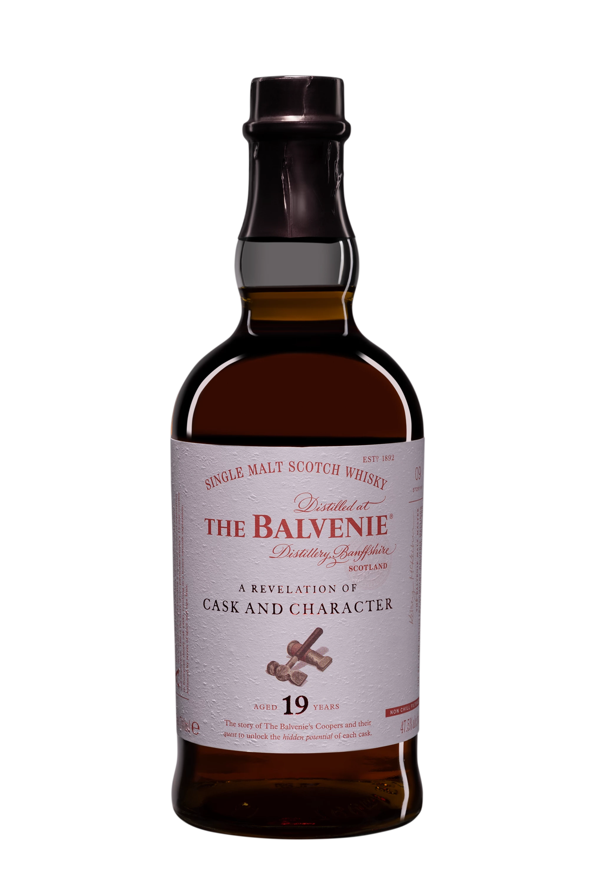 The Balvenie - Single Malt Scotch Whisky "19 Ans - A Revelation of Cask and Character" 47.5° Giftbox, 70cl
