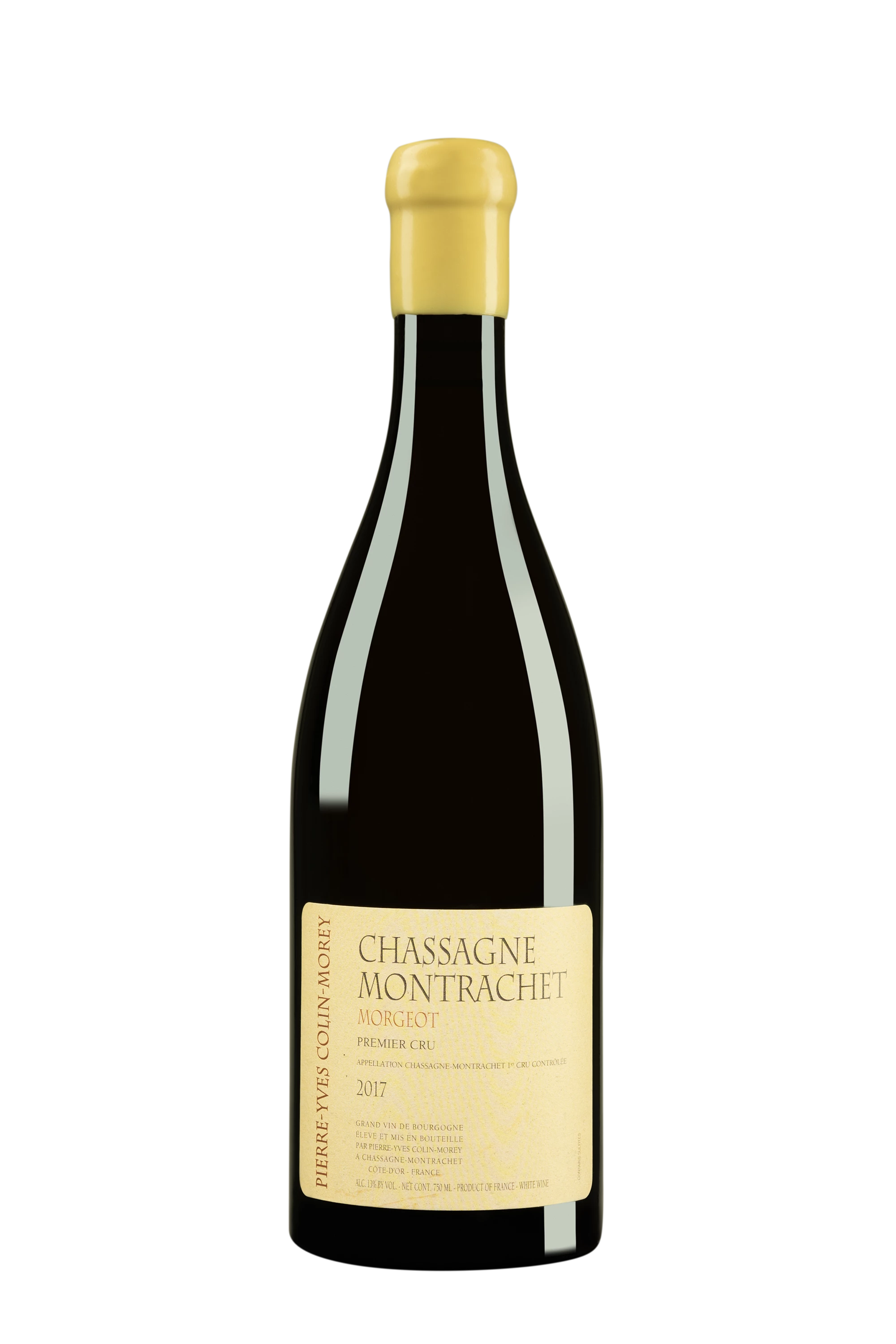 Domaine Pierre-Yves Colin-Morey - Chassagne-Montrachet 1er Cru "Abbaye de Morgeot" Blanc 2017, 75cl
