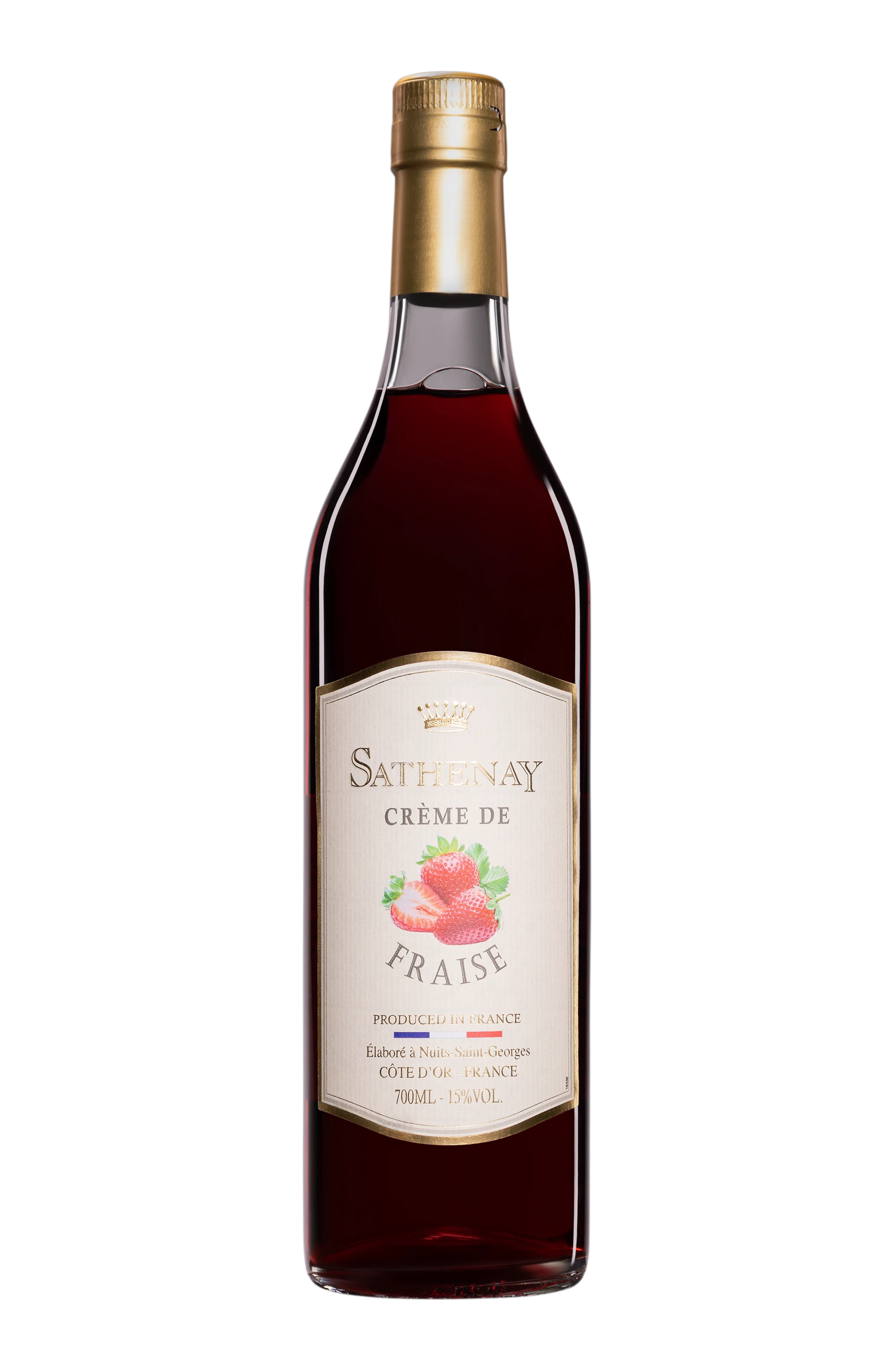 Sathenay - Crème de Bourgogne "Fraise" 15°, 70cl