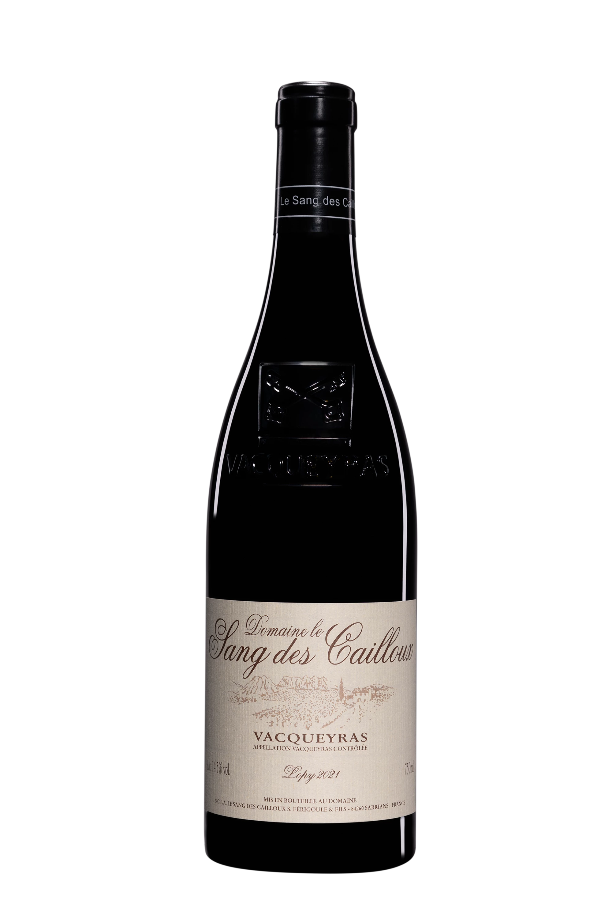 Domaine Le Sang des Cailloux - Vacqueyras "Lopy" Rouge 2021, 75cl