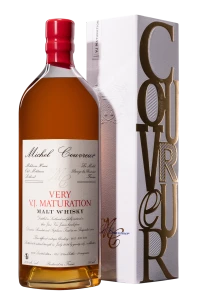 Michel Couvreur - Single Malt Whisky "10 Ans VJ Maturation" Brun 2012,2015,2016 47° Giftbox, 70cl