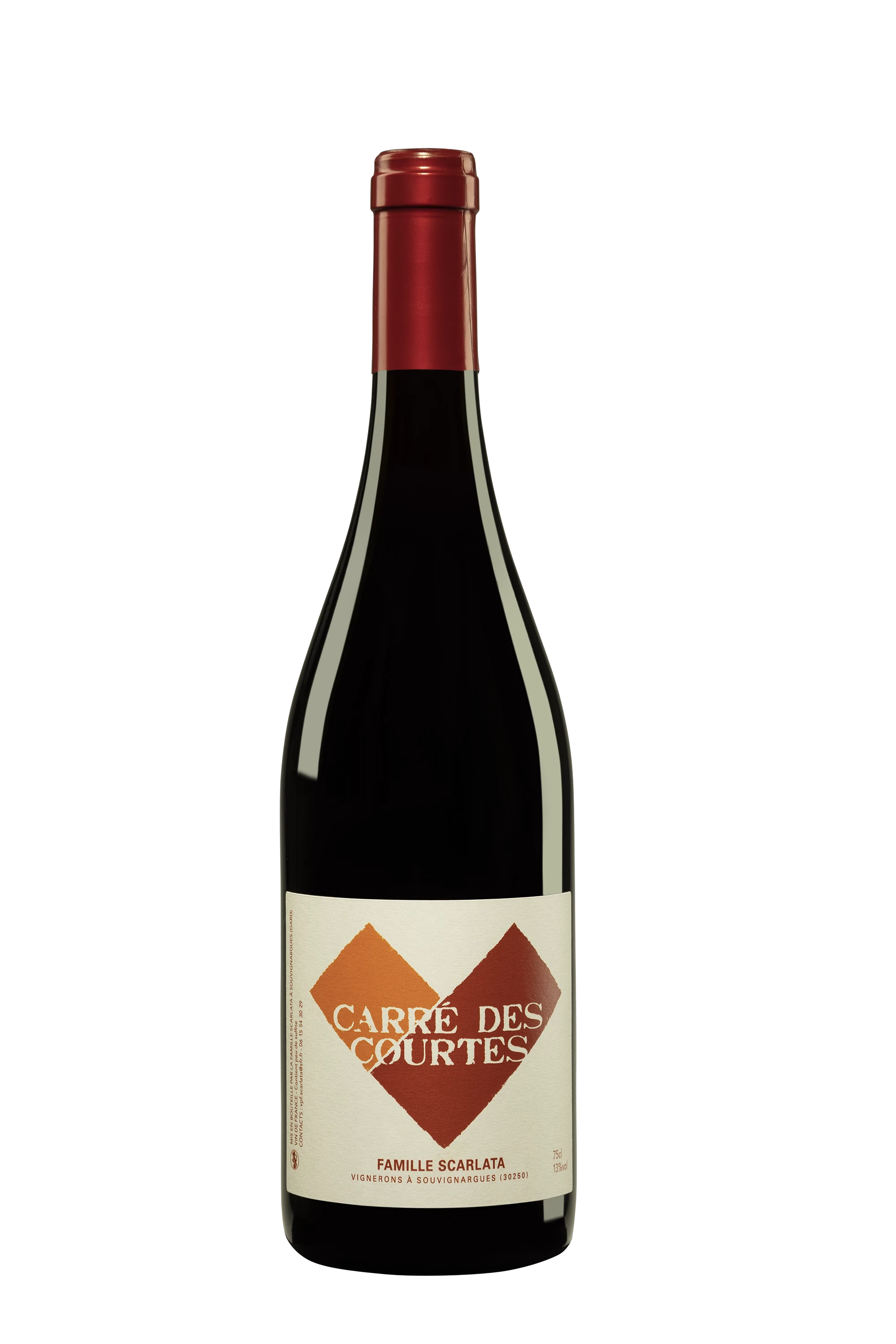 Domaine Scarlata - Vin de France "Carré des Courtes" Rouge NV 13°, 75cl